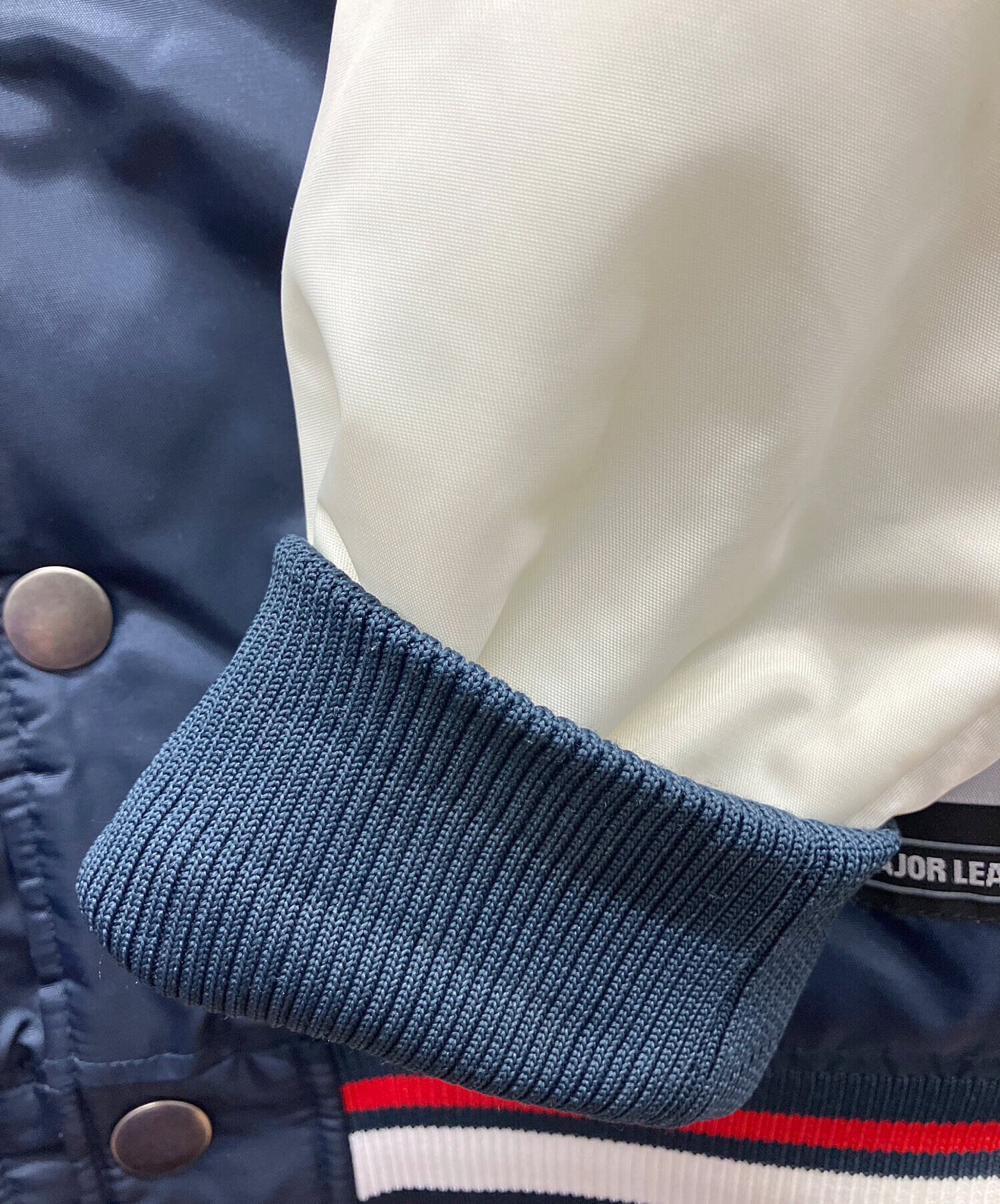 中古・古着通販】Majestic (マジェスティック) スタジャン ネイビー