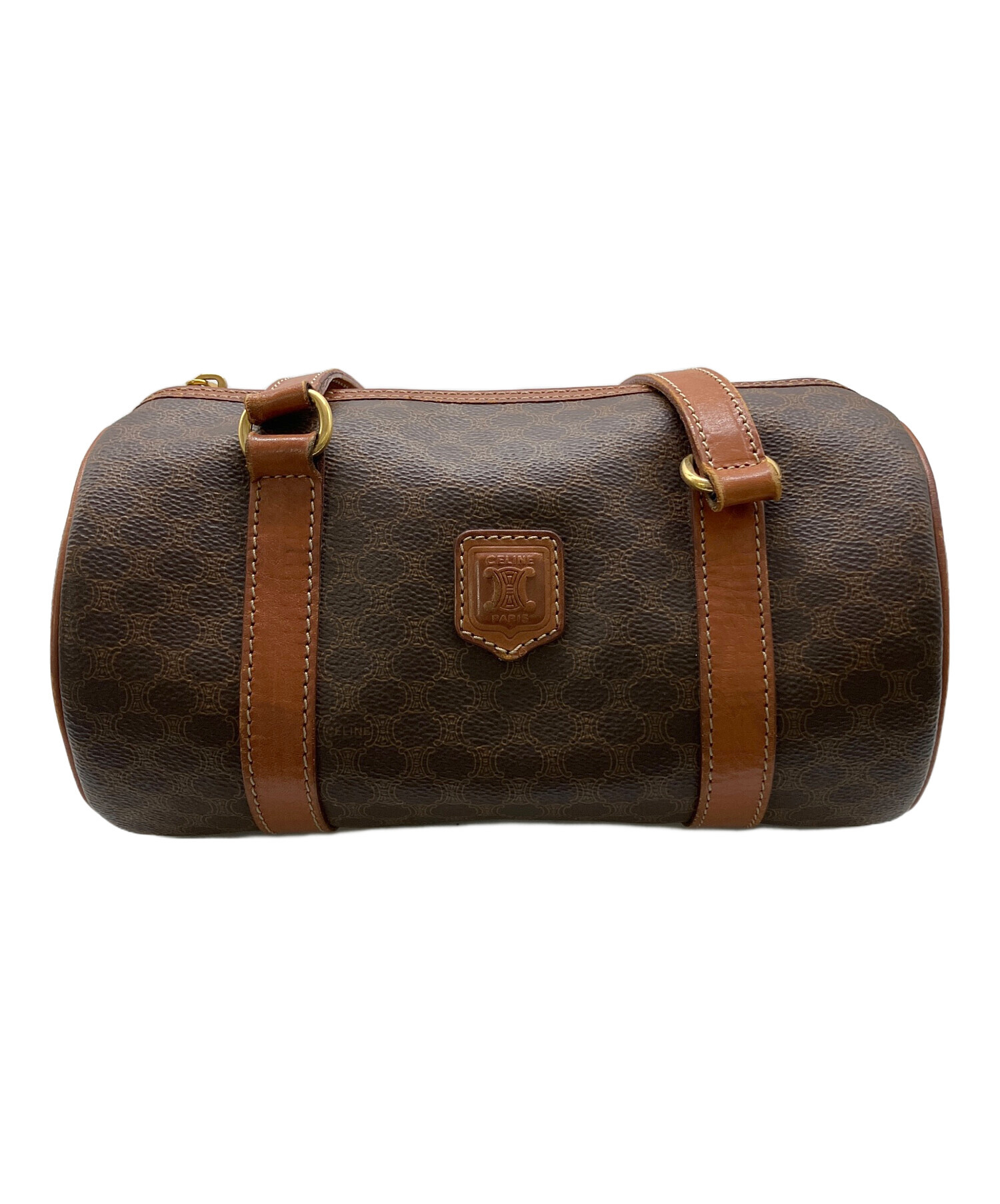 中古・古着通販】CELINE (セリーヌ) ミニボストンバッグ ブラウン