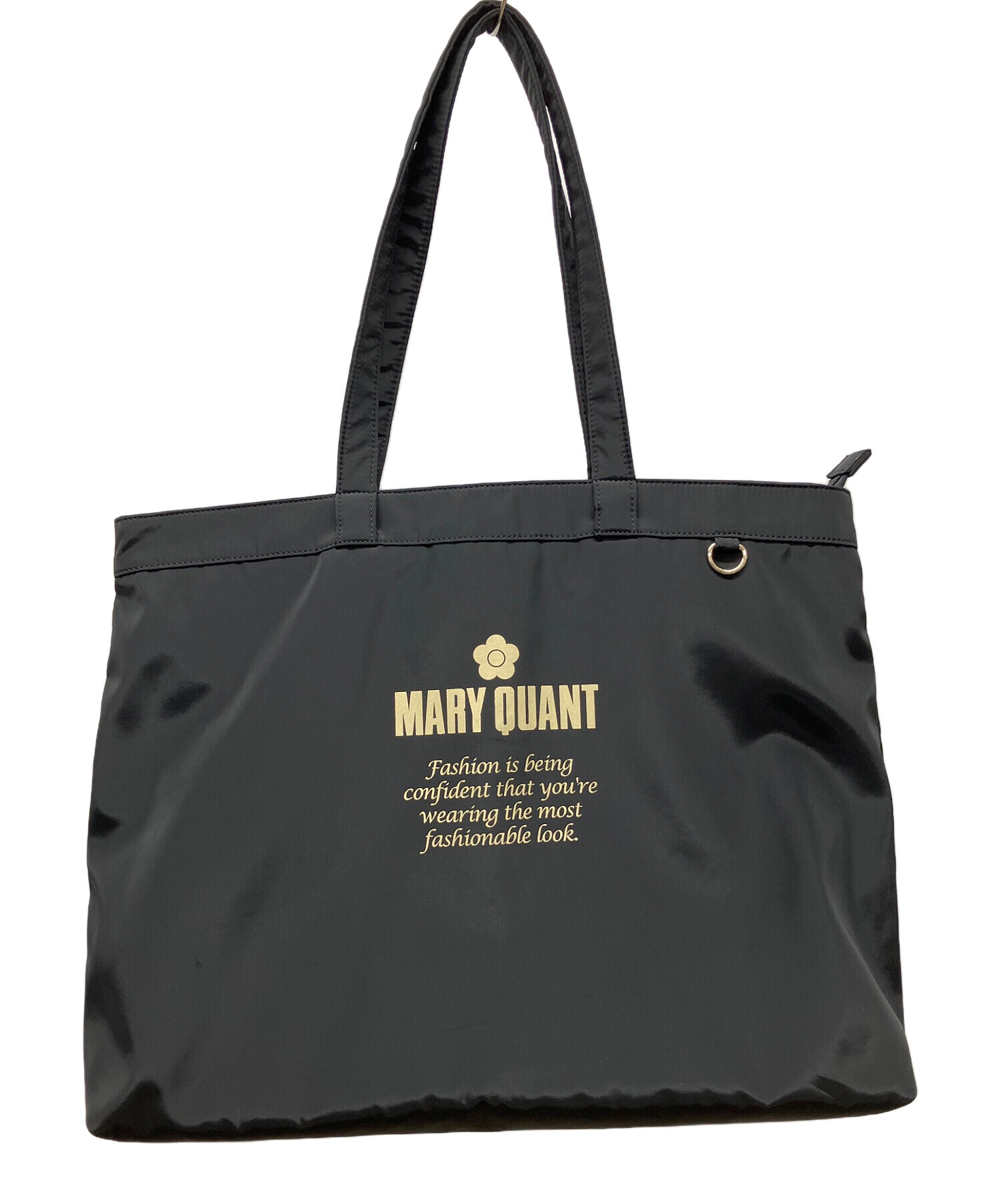 中古・古着通販】MARY QUANT (マリークヮント) トートバッグ ブラック