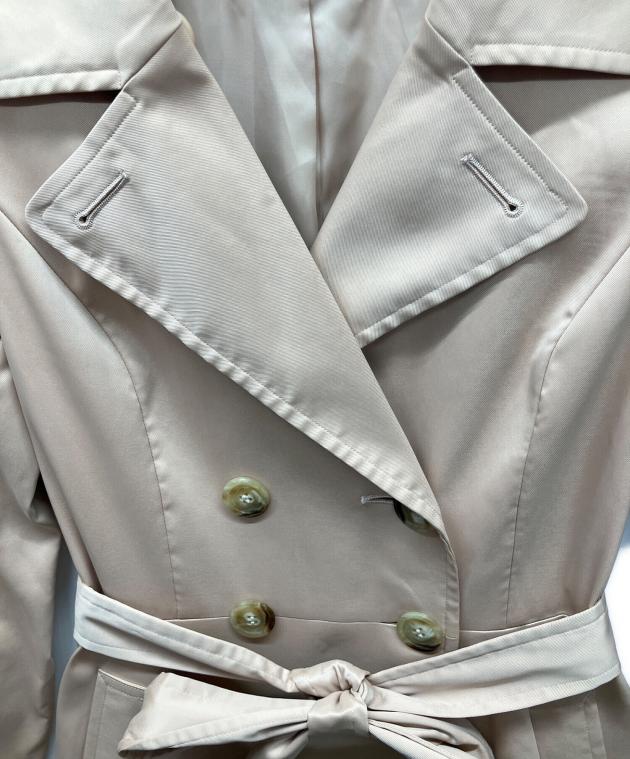 新品未使用！エムプルミエブラック リバー コート ウール　38 ベージュ エムプルミエ ウールリバーコート34 タイムセール - メルカリ