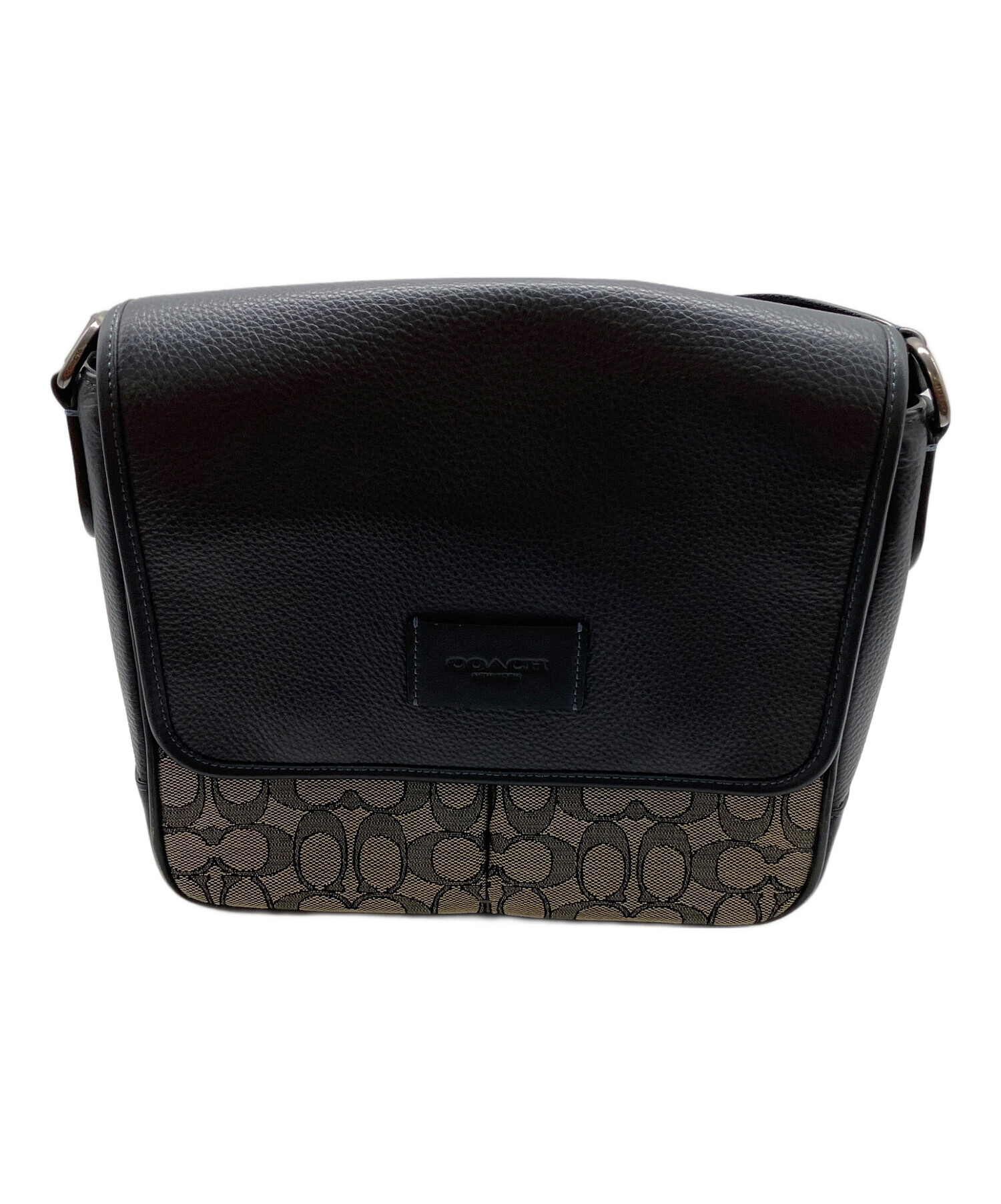 中古・古着通販】COACH (コーチ) ショルダーバッグ ネイビー｜ブランド