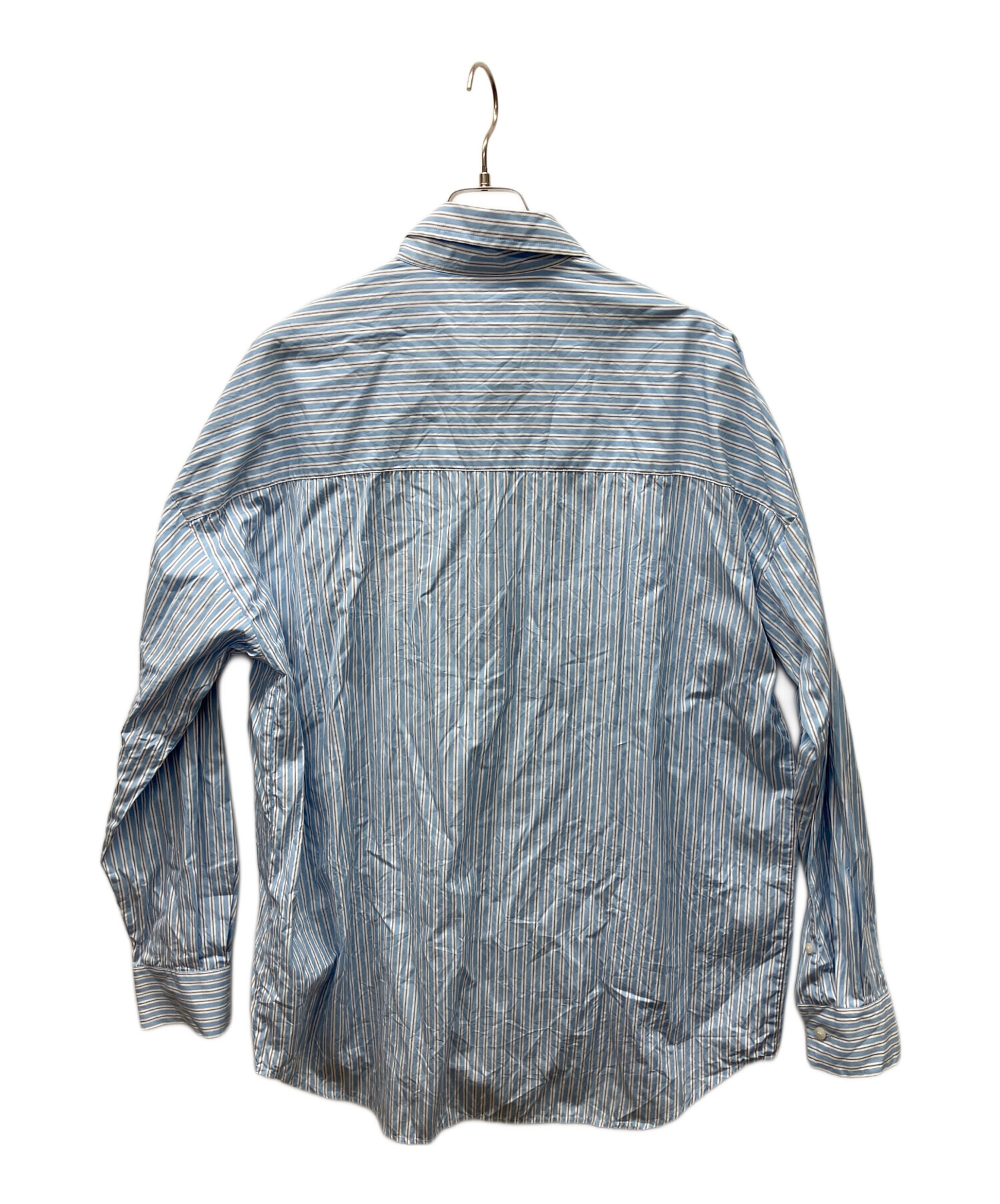 ◆新品未使用◆DIESEL◆長袖シャツ●生地厚手 中古・古着通販】DIESEL (ディーゼル) 長袖シャツ スカイブルー サイズ