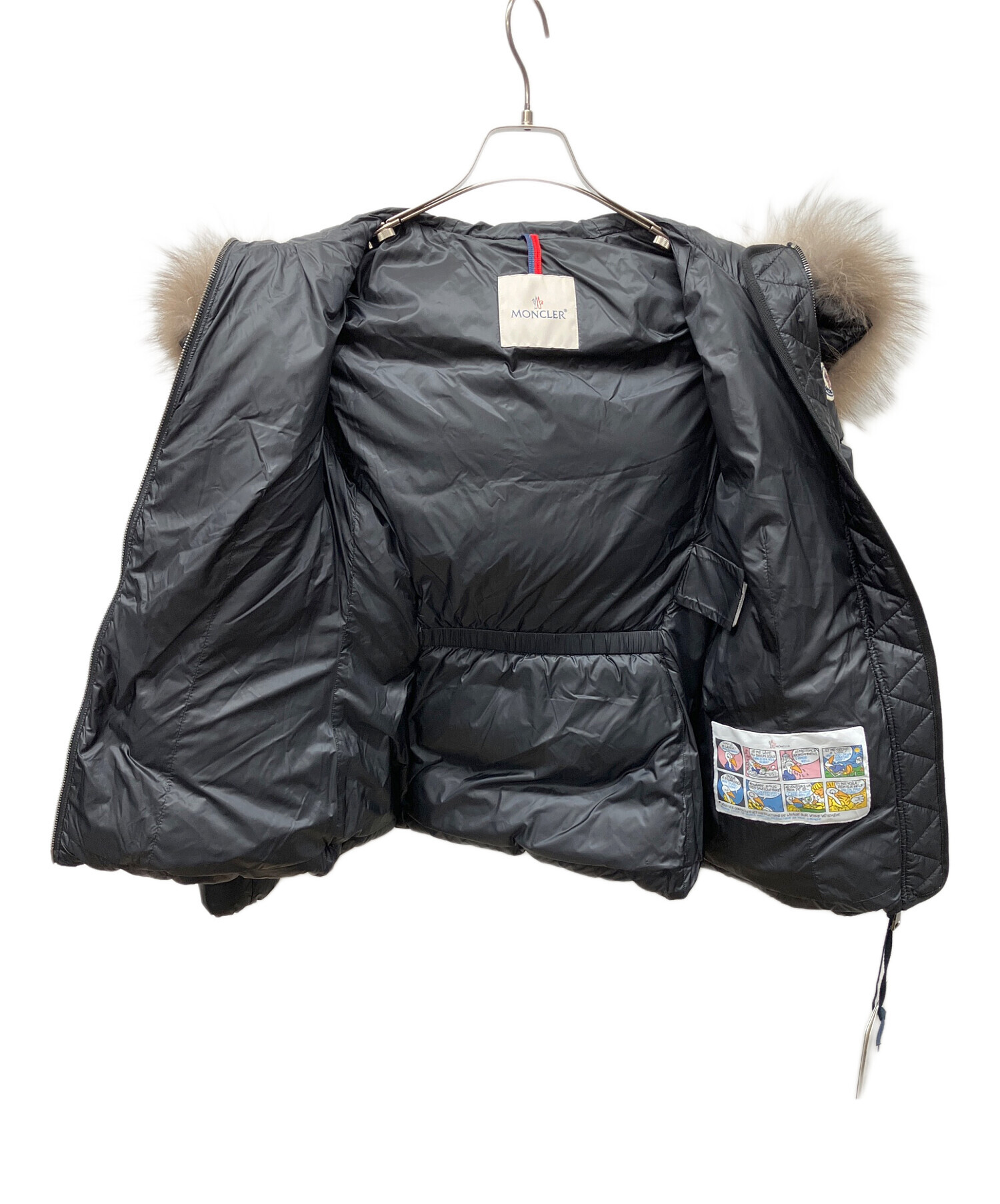 中古・古着通販】MONCLER (モンクレール) ダウンジャケット ブラック