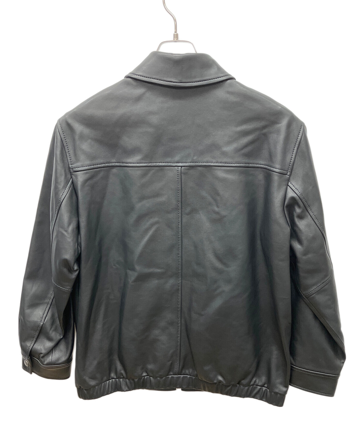 【極美品】COACH ラムレザージャケット Mサイズ ブラック キルティング 極美品】COACH ラムレザージャケット Mサイズ ブラック キルティング