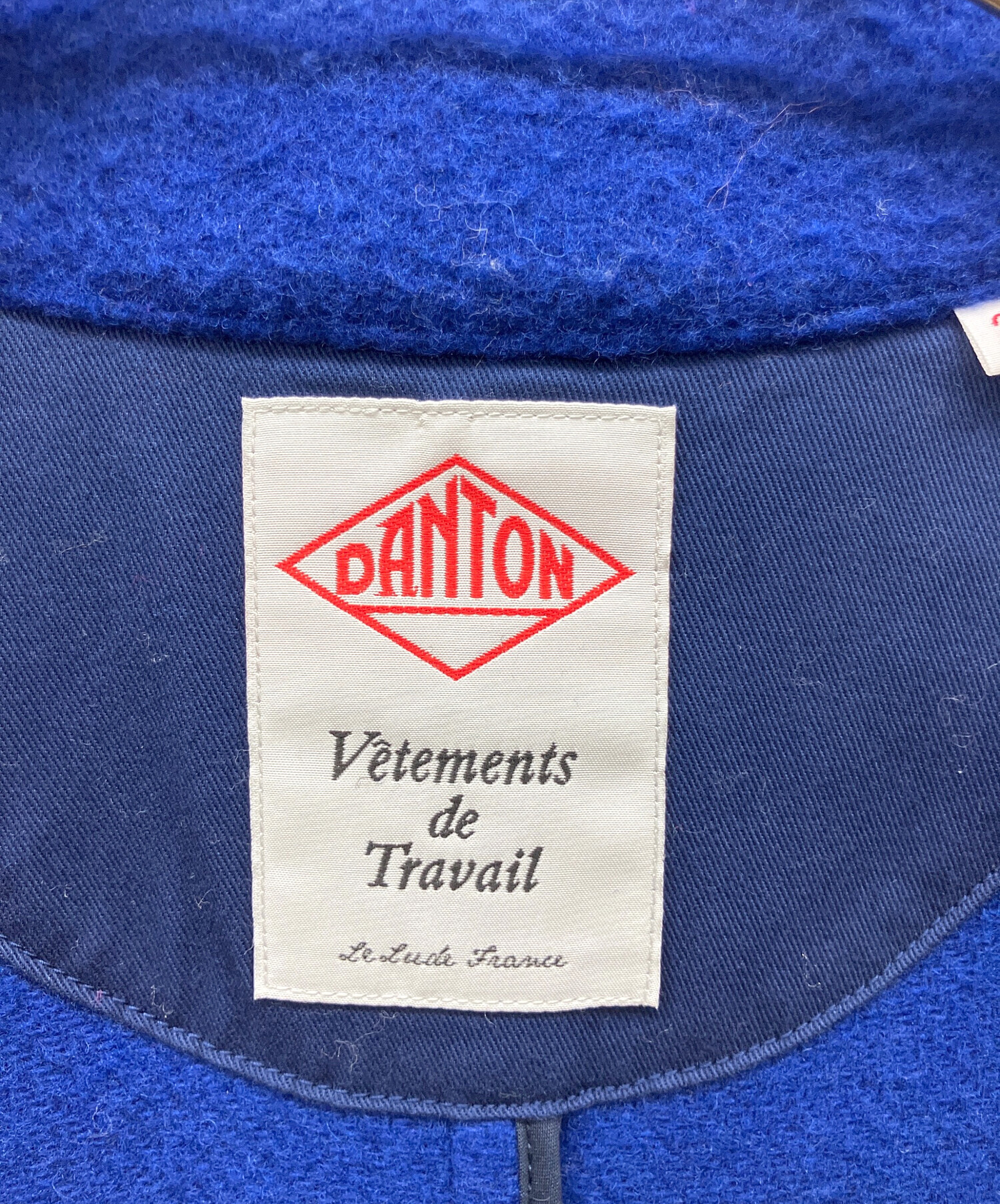 中古・古着通販】DANTON (ダントン) コート ブルー サイズ:36