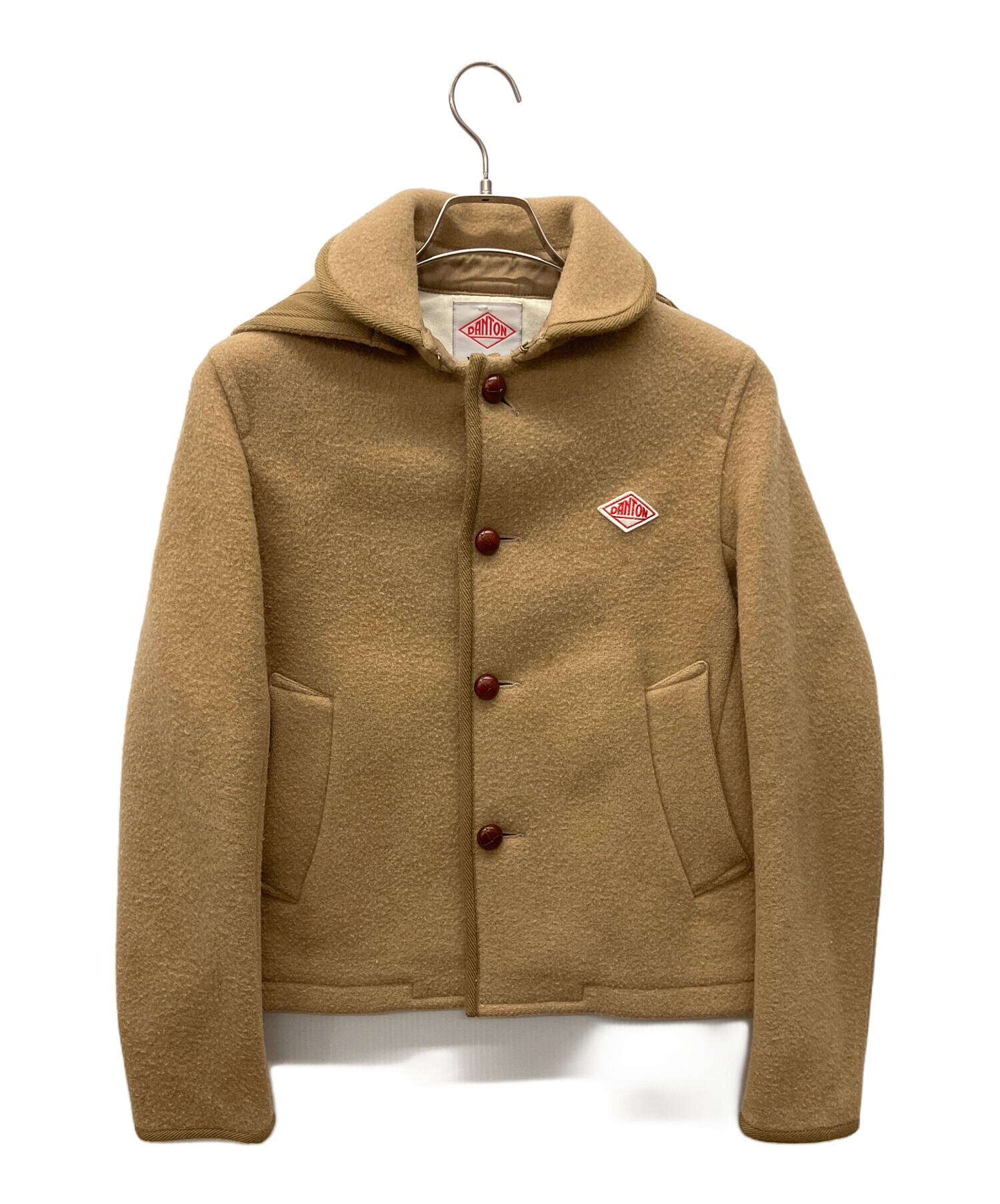 中古・古着通販】DANTON (ダントン) ウールモッサーコート ベージュ