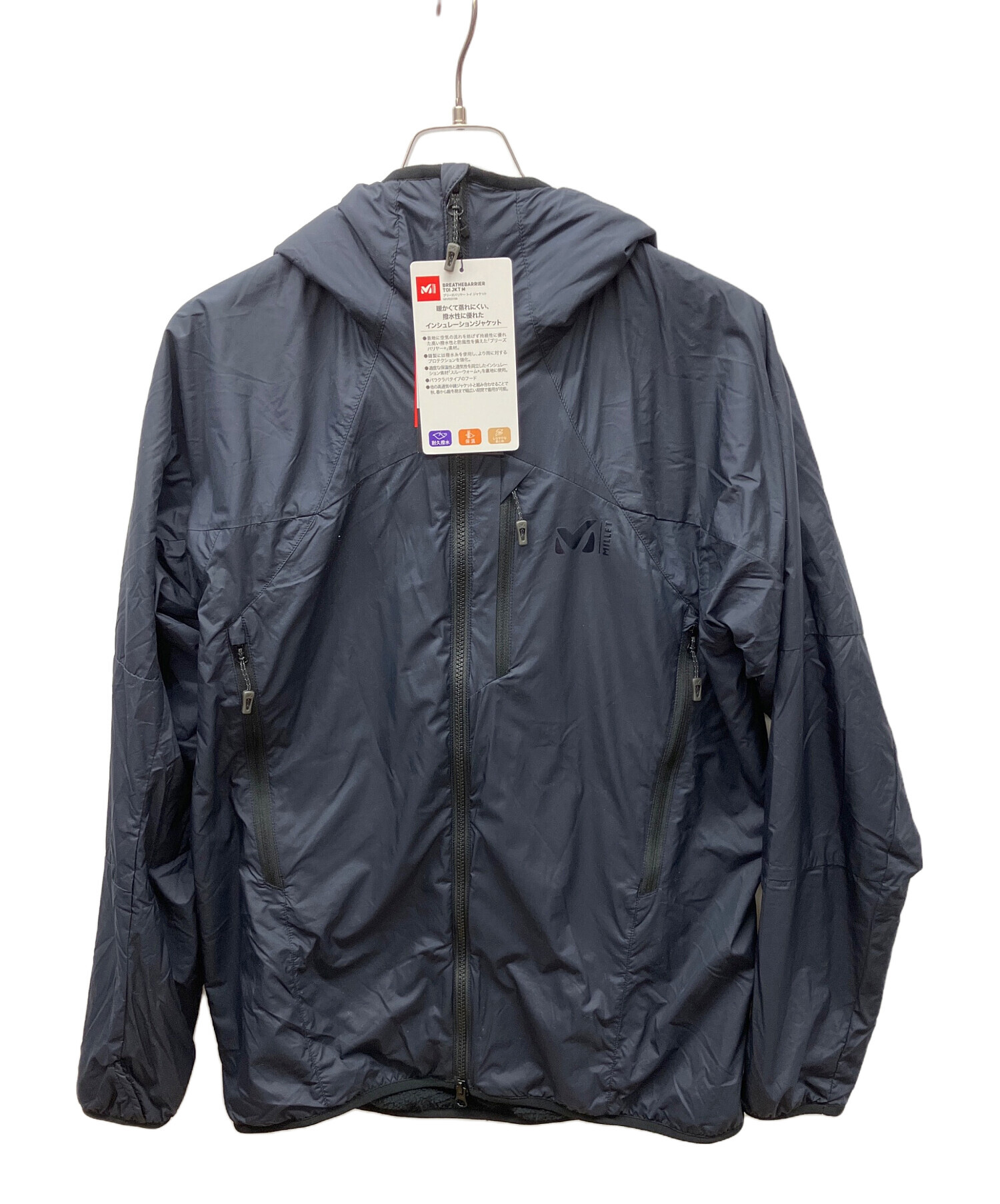 中古・古着通販】MILLET (ミレー) マウンテンパーカー ブラック サイズ