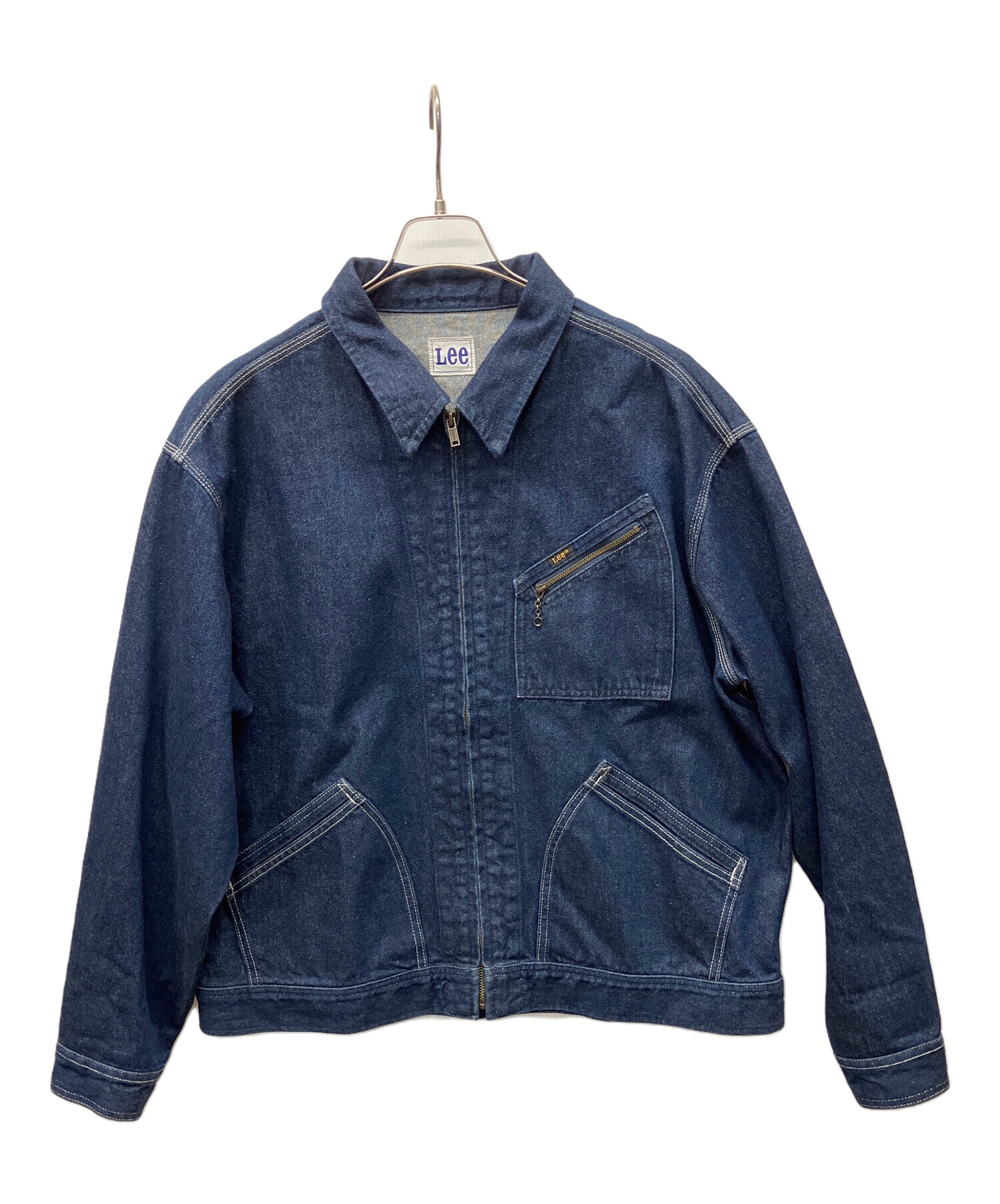 中古・古着通販】LEE (リー) デニムジップジャケット インディゴ