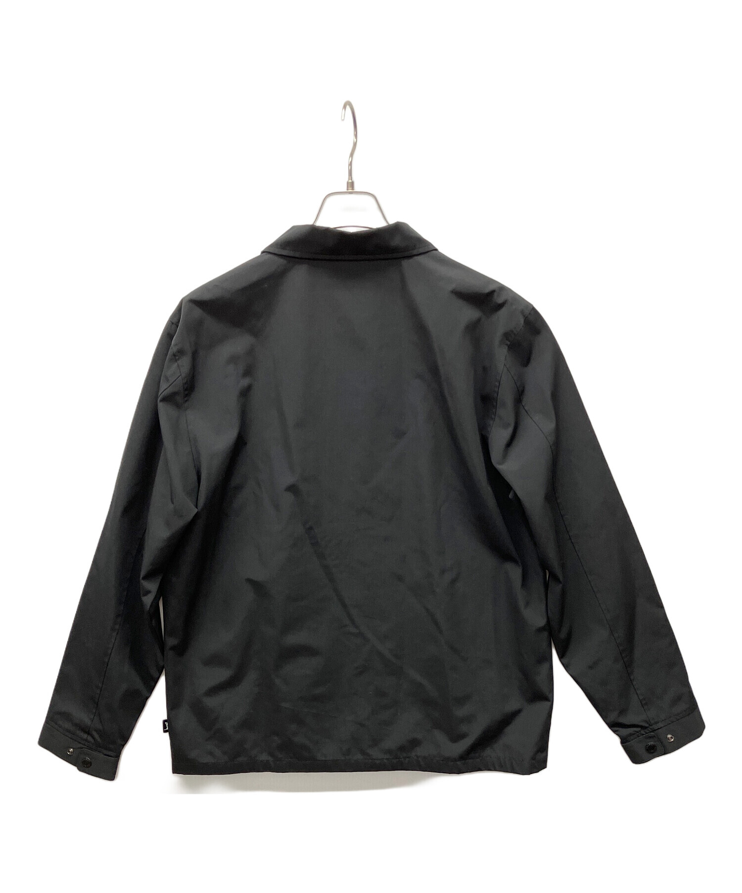 中古・古着通販】stussy (ステューシー) コーチジャケット ブラック