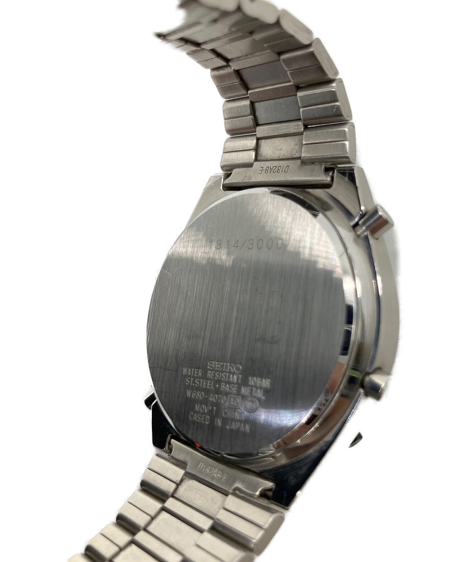 中古・古着通販】SEIKO (セイコー) デジタルウォッチ シルバー