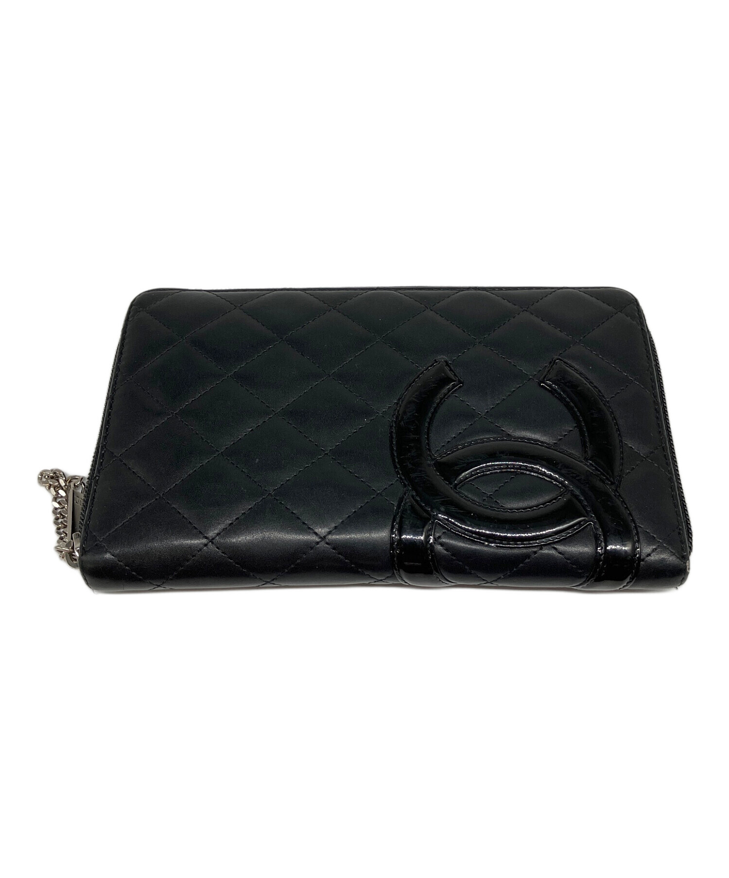 中古・古着通販】CHANEL (シャネル) 長財布 ブラック｜ブランド・古着 