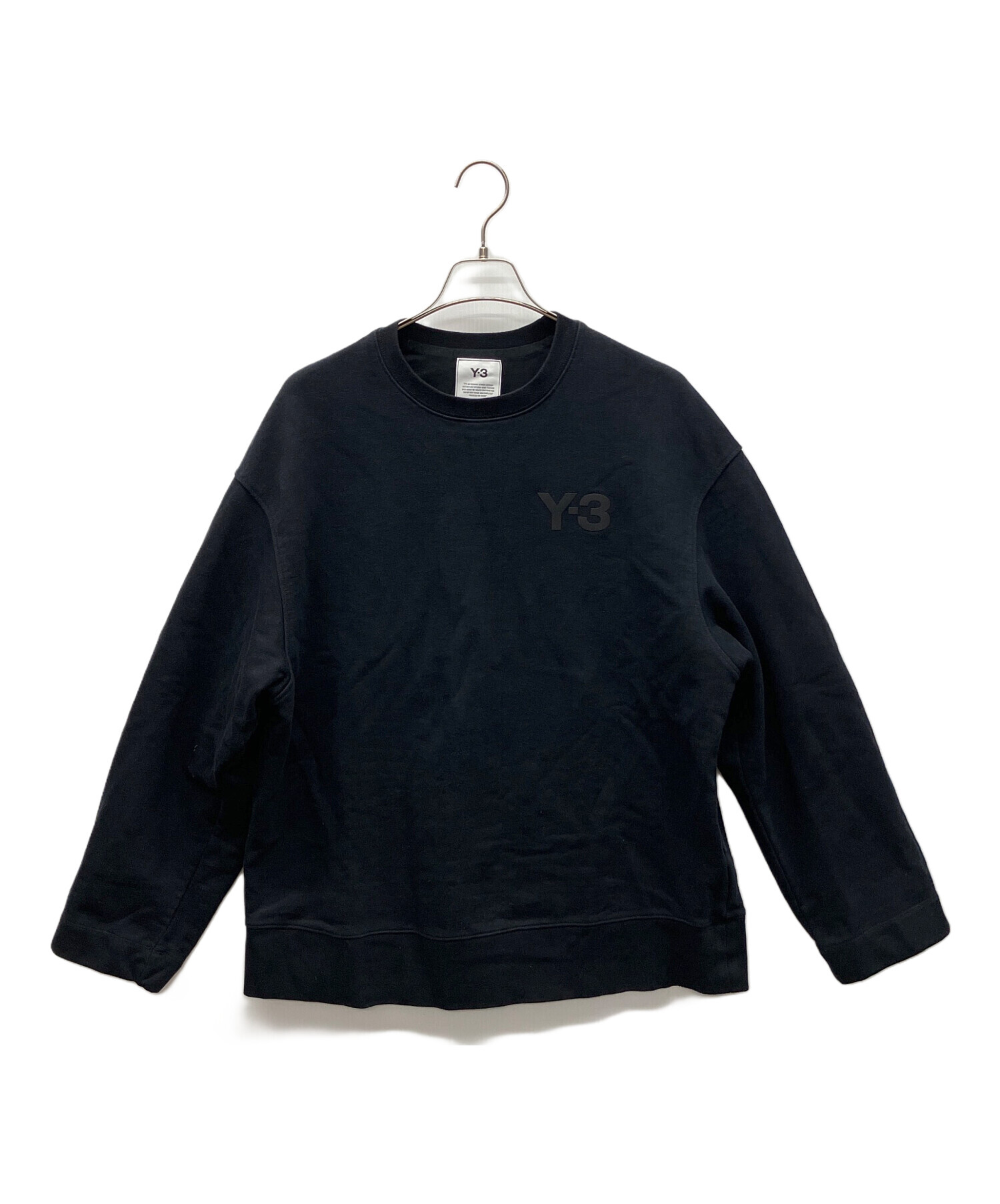 中古・古着通販】Y-3 (ワイスリー) スウェット ブラック サイズ:M