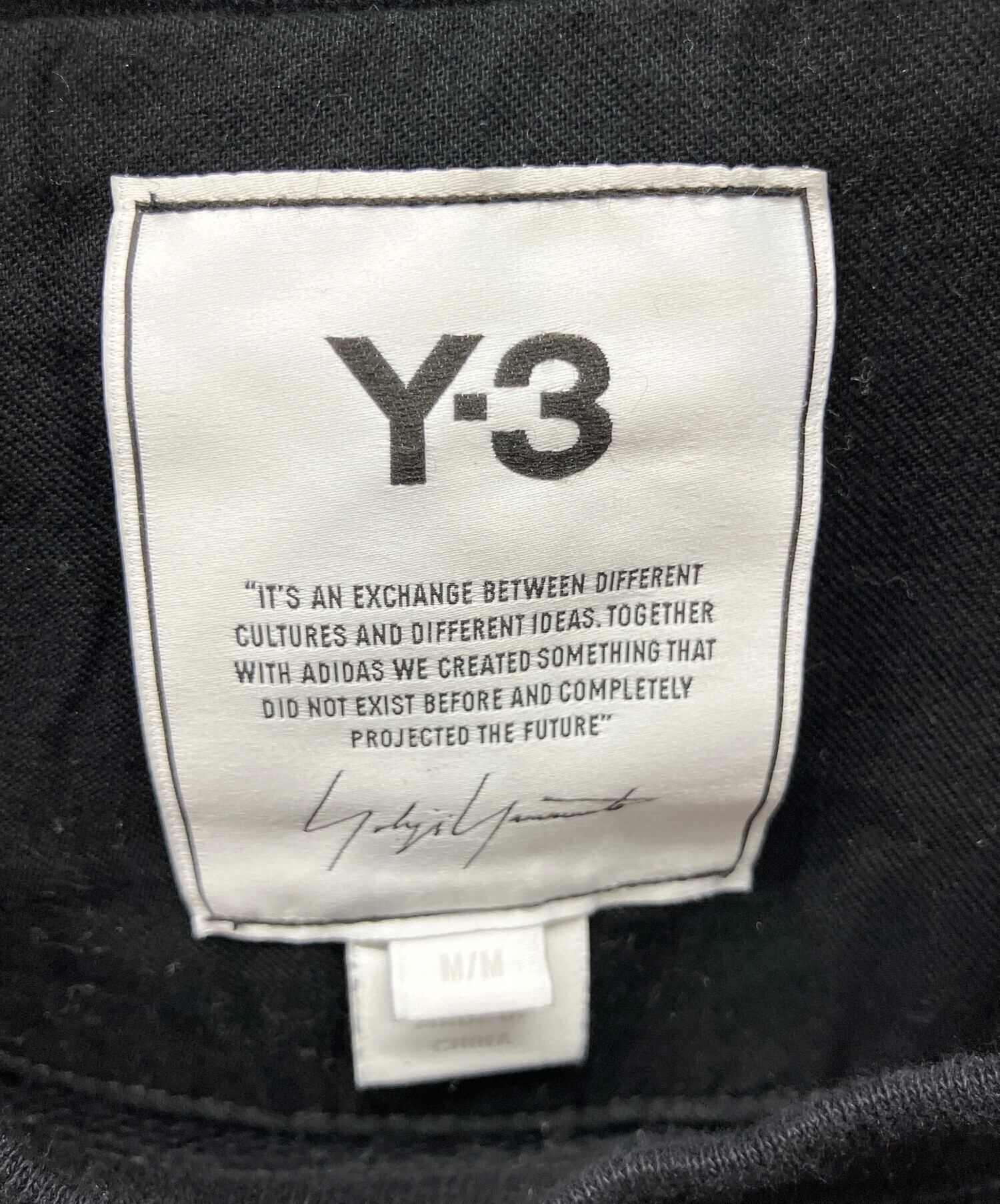 中古・古着通販】Y-3 (ワイスリー) スウェット ブラック サイズ:M 