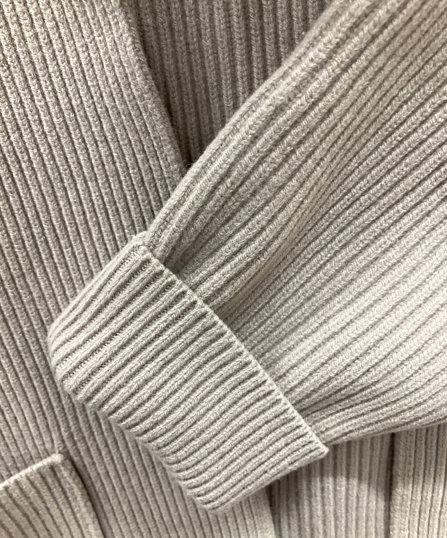 中古・古着通販】AURALEE (オーラリー) 厚手カーディガン ベージュ