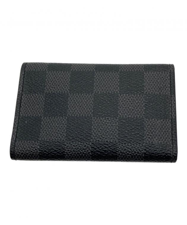 Louis Vuitton レザー キーケース 未使用品 中古・古着通販】LOUIS VUITTON (ルイ ヴィトン) キーケース ブラック