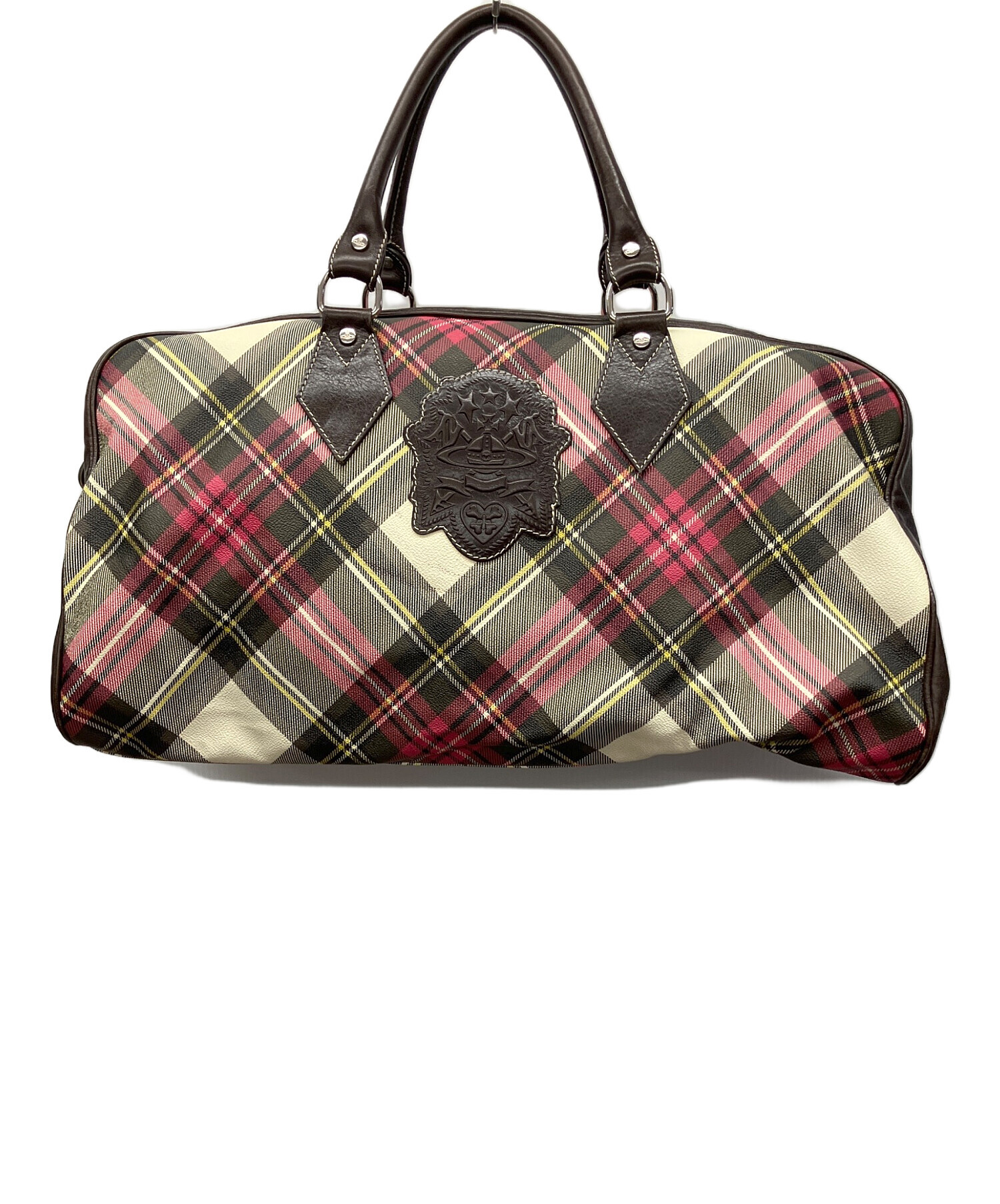 ヴィヴィアンウエストウッド　ボストンバッグ 中型 ナイロン製 中古・古着通販】Vivienne Westwood (ヴィヴィアンウエストウッド