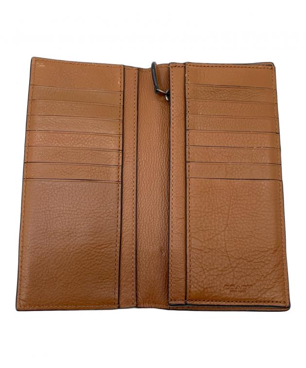 中古・古着通販】COACH (コーチ) 長財布 ブラウン｜ブランド・古着通販