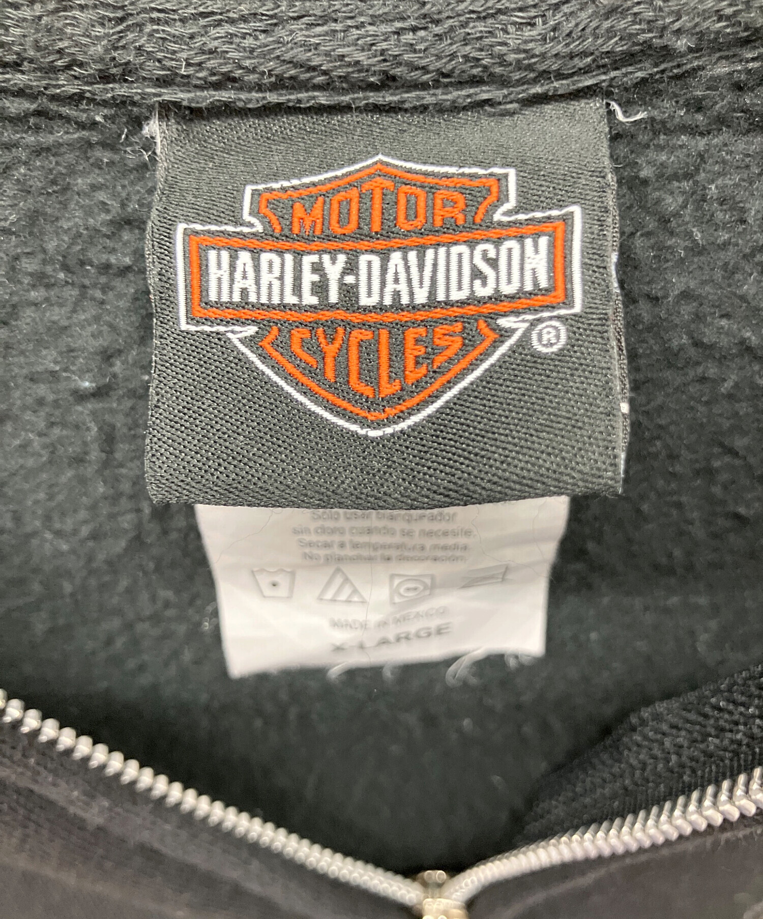 中古・古着通販】HARLEY-DAVIDSON (ハーレーダビッドソン) ジップ
