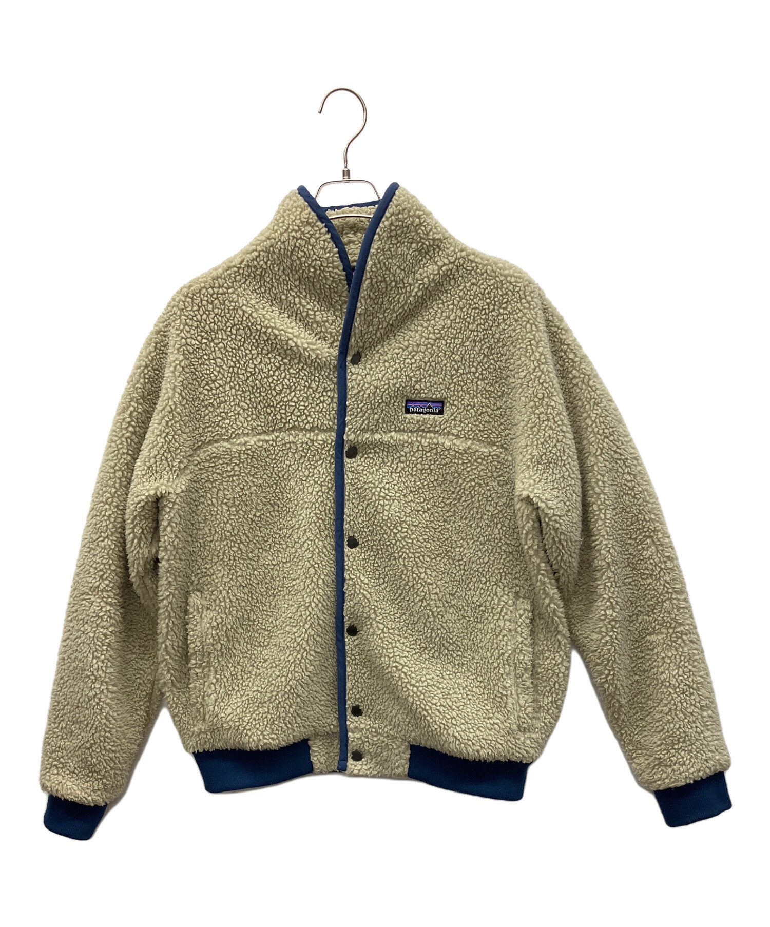patagonia パタゴニア 5T ボアジャケット　リバーシブル　ボアアウター 楽天市場】パタゴニア アウトドア リバーシブル ボアジャケット ブルー