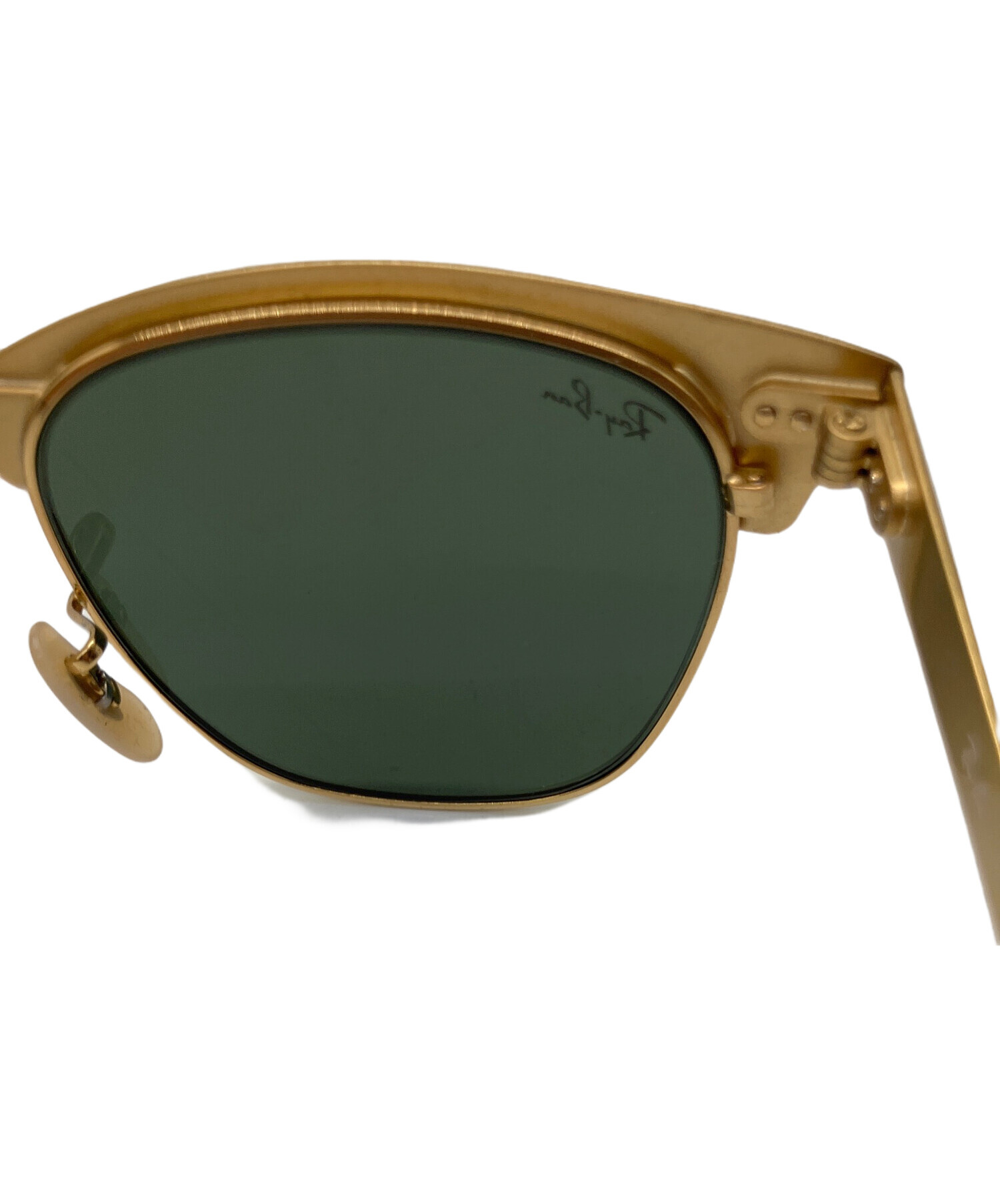 中古・古着通販】RAY-BAN (レイバン) サングラス ブラック×ゴールド