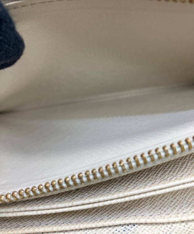 ビトン　ラウンドファスナー　ホワイト 中古・古着通販】LOUIS VUITTON (ルイ ヴィトン) ラウンドファスナー