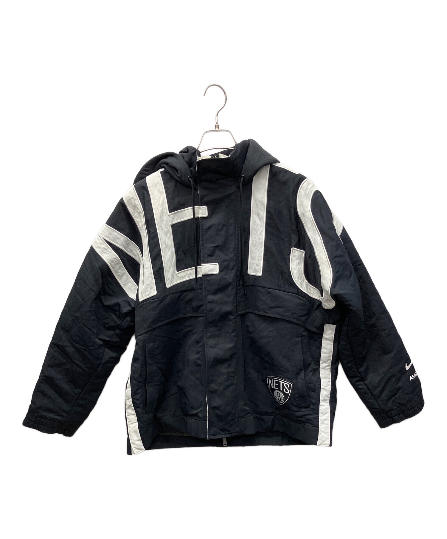 NIKE AMBUSH ブラックジャケット　サイズM 中古・古着通販】NIKE (ナイキ) AMBUSH (アンブッシュ) 中綿ジャケット