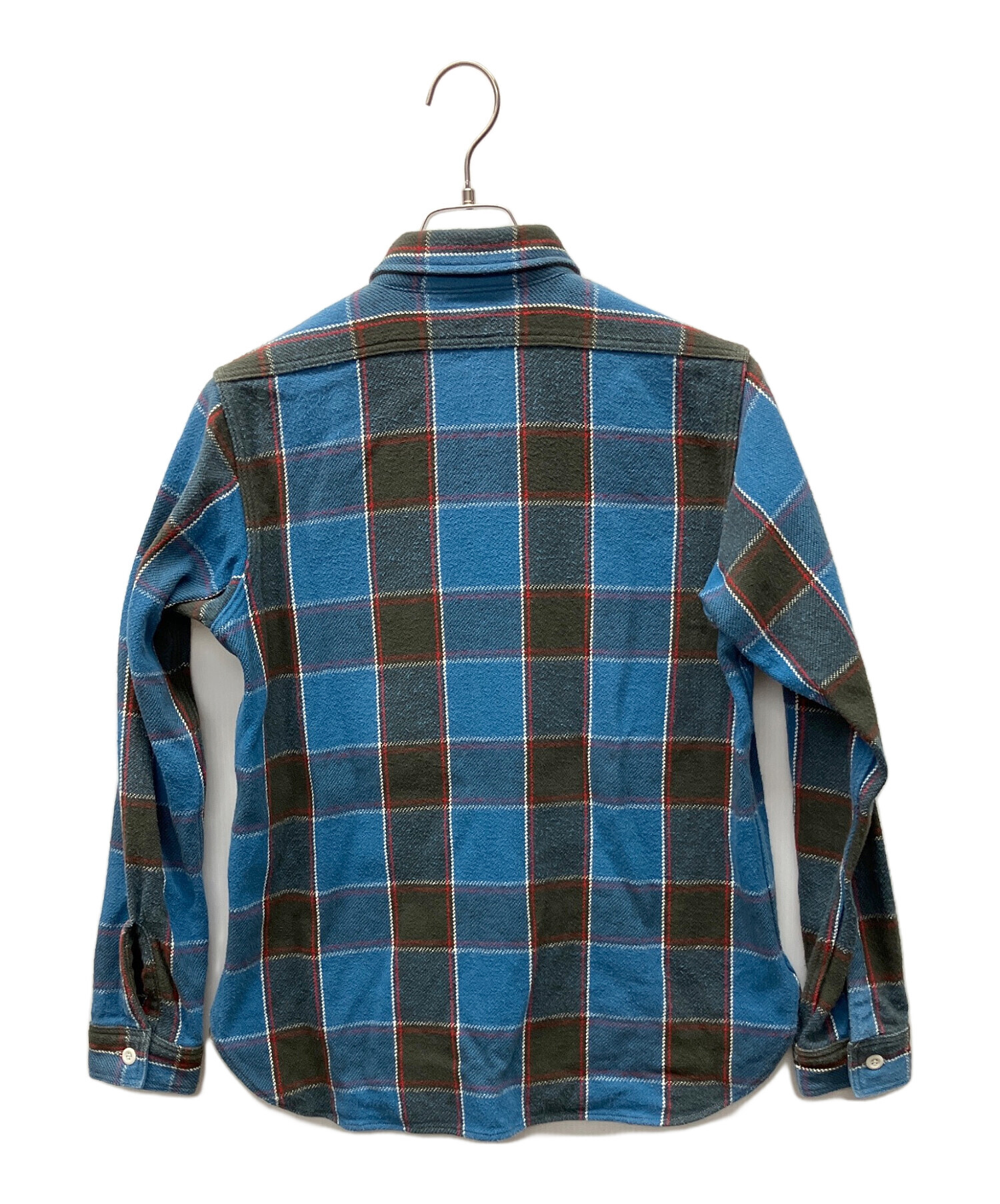 中古・古着通販】WAREHOUSE (ウエアハウス) 長袖シャツ ライトブルー