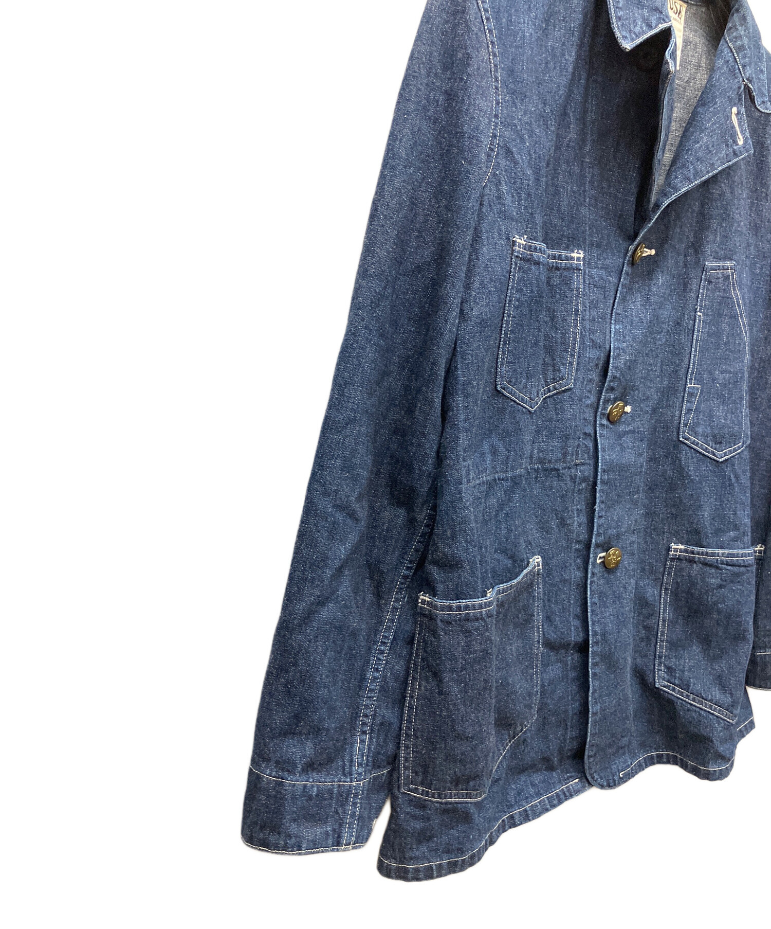 中古・古着通販】WAREHOUSE (ウエアハウス) デニムカバーオール