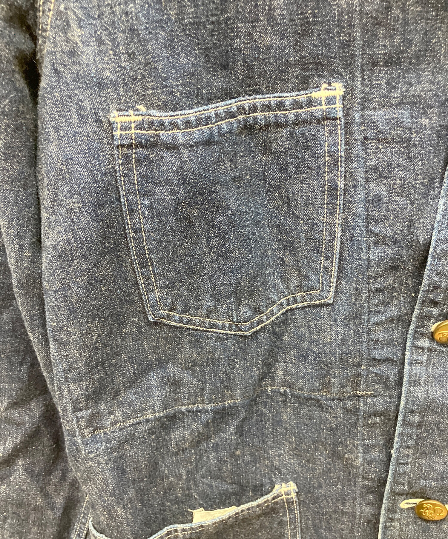 中古・古着通販】WAREHOUSE (ウエアハウス) デニムカバーオール