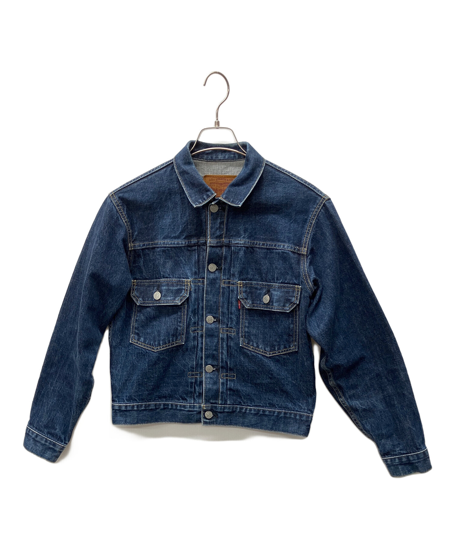 中古・古着通販】LEVI'S (リーバイス) デニムジャケット インディゴ