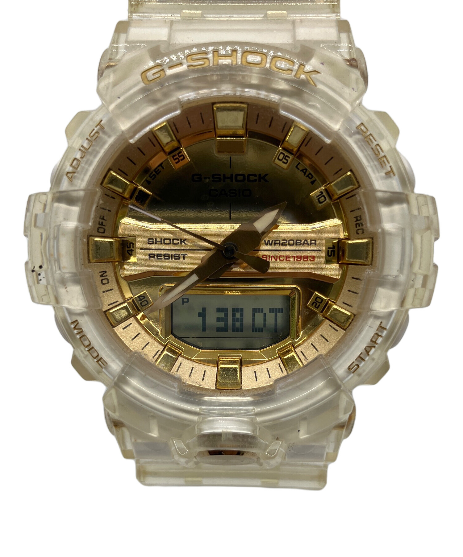 中古・古着通販】CASIO (カシオ) デジアナウォッチ ゴールド|ブランド 中古・古着通販】CASIO (カシオ) デジアナウォッチ ゴールド|ブランド