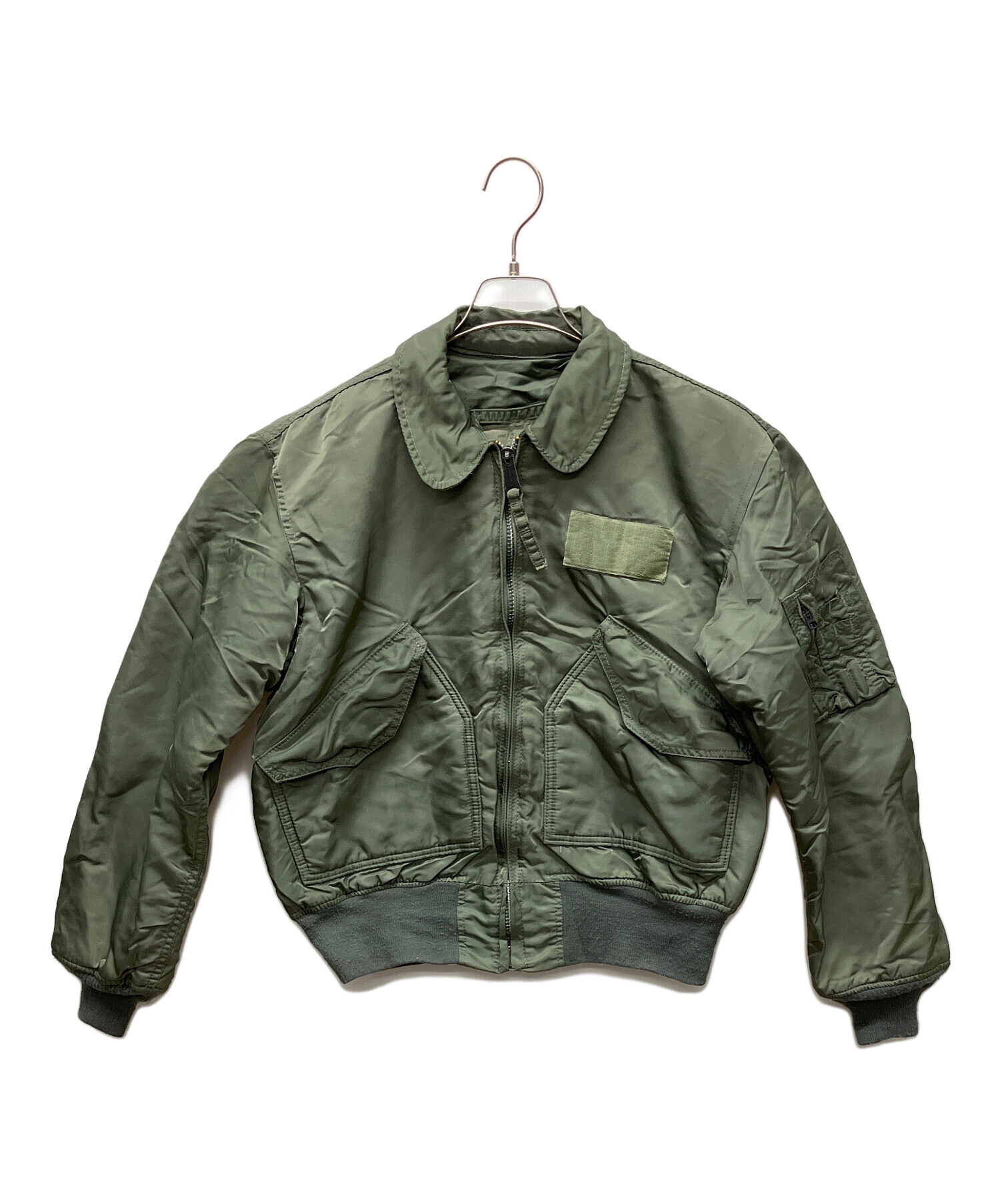 【美品】ALPHA ミリタリージャケット　グリーン　SMALL REGULAR 中古・古着通販】ALPHA (アルファ) フライトジャケット グリーン