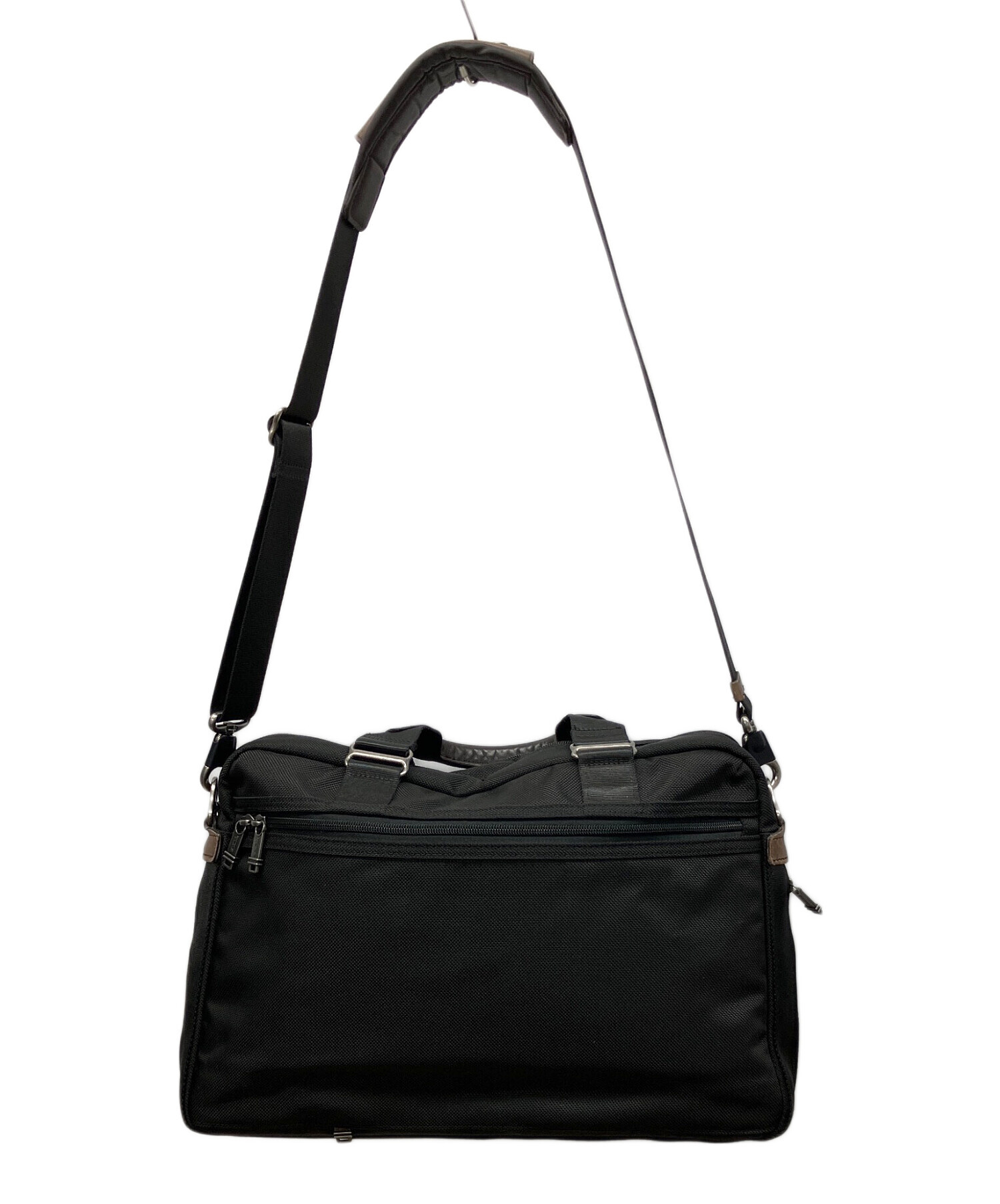 中古・古着通販】TUMI (トゥミ) ブリーフケース ブラック×ブラウン