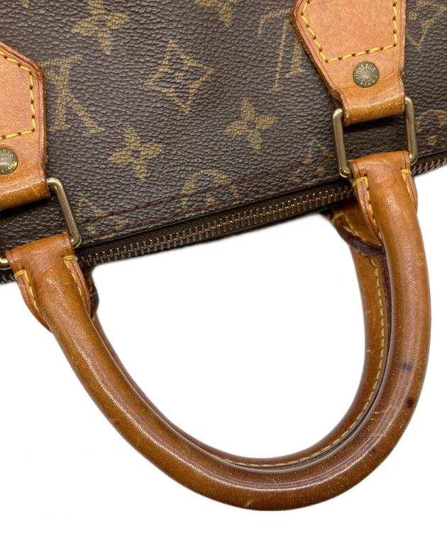 訳あり Louis Vuitton ダークブラウン ハンドバッグ Louis Vuitton ダークブラウン ハンドバッグ 訳あり