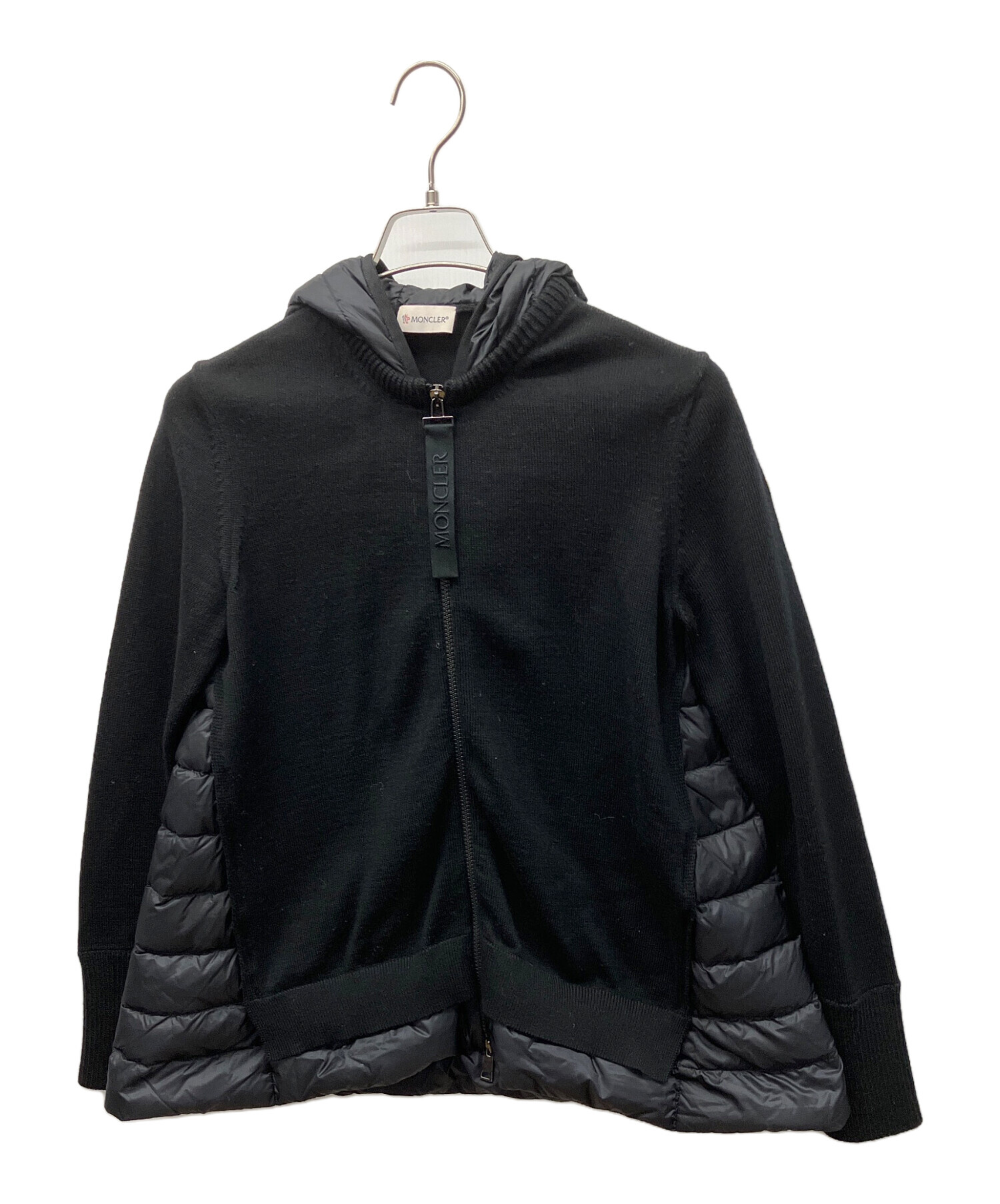 中古・古着通販】MONCLER (モンクレール) 切替 フーディダウンブルゾン