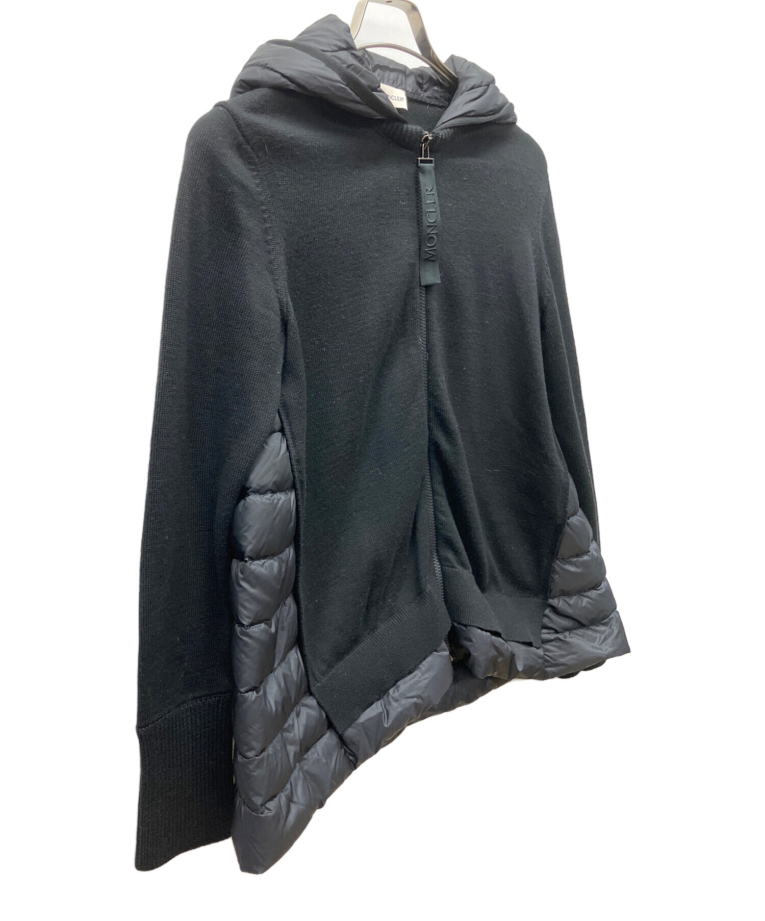 中古・古着通販】MONCLER (モンクレール) 切替 フーディダウンブルゾン