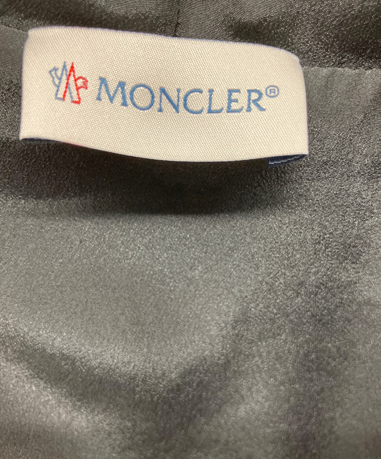 中古・古着通販】MONCLER (モンクレール) ジップパーカー ブラック