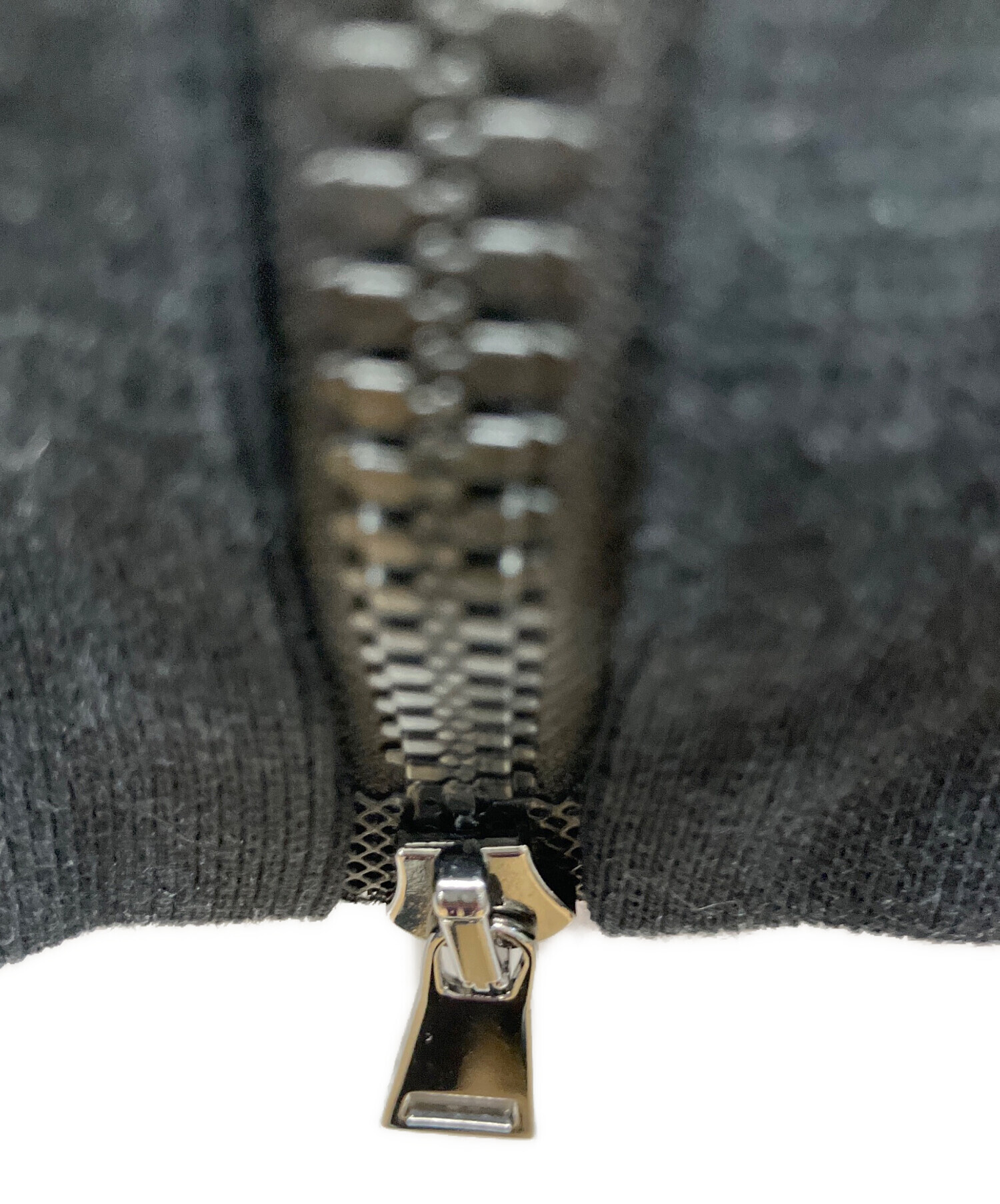 中古・古着通販】MONCLER (モンクレール) ジップパーカー ブラック
