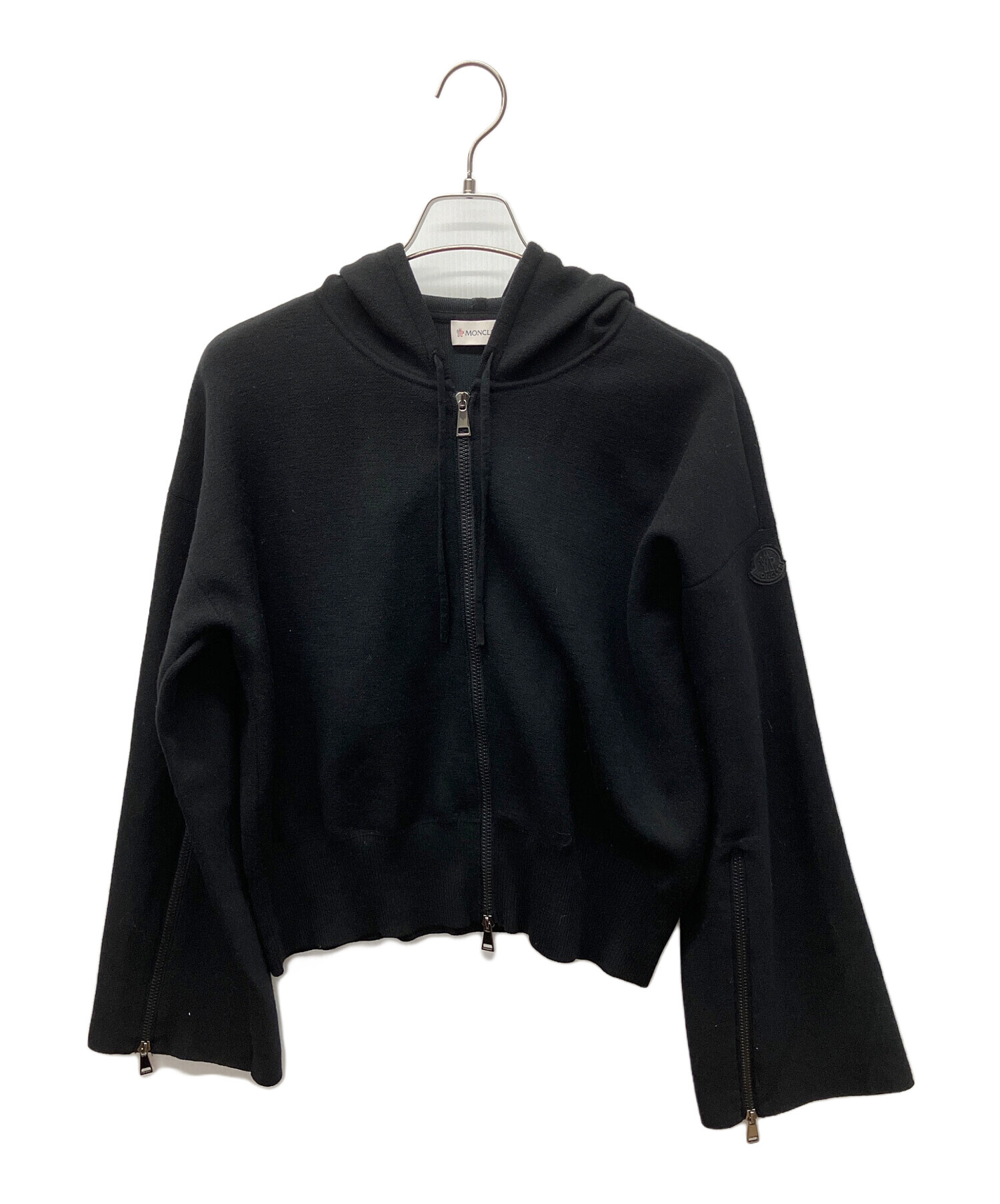 中古・古着通販】MONCLER (モンクレール) ニットジップパーカー