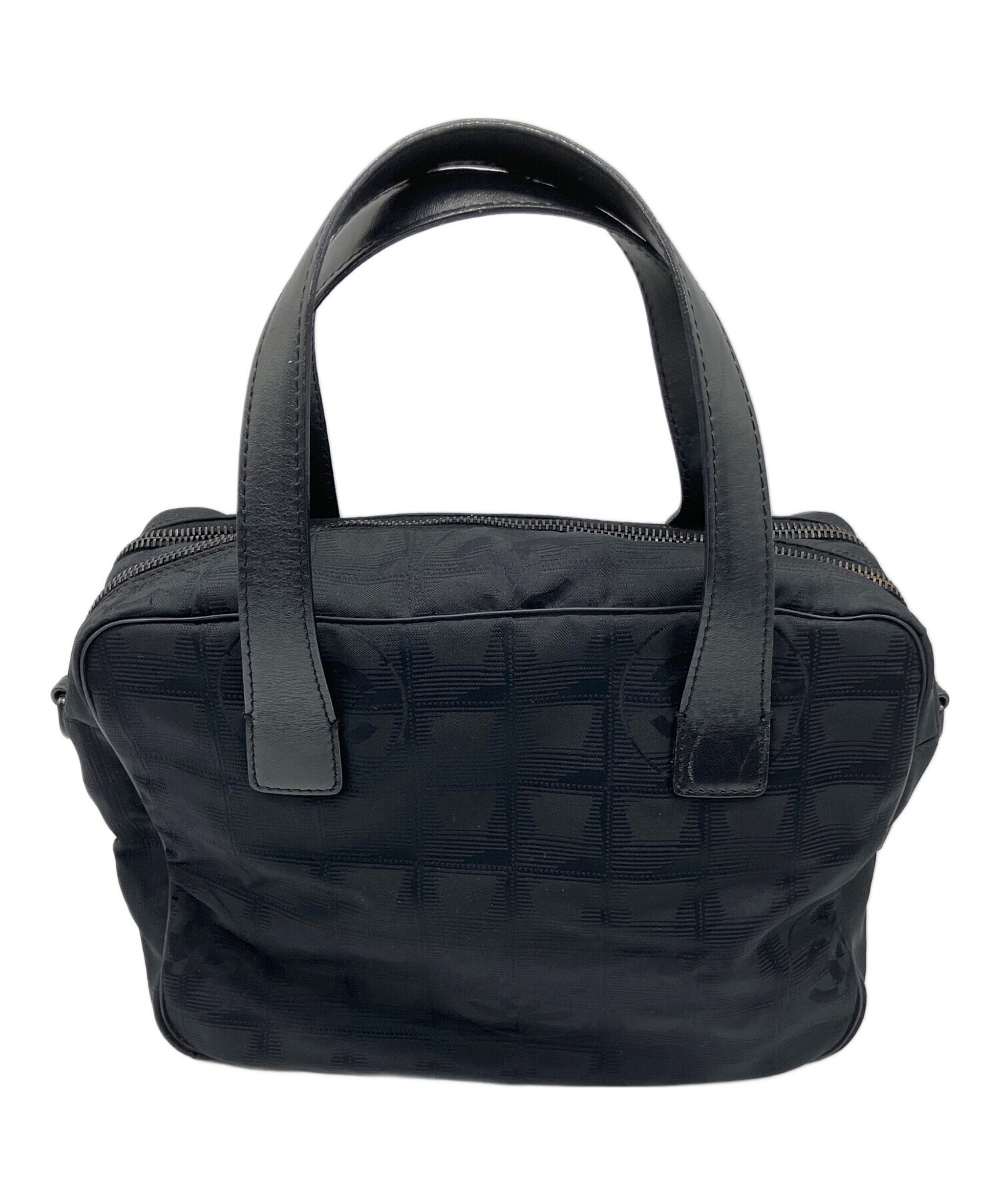 中古・古着通販】CHANEL (シャネル) 2WAYショルダーバッグ ブラック