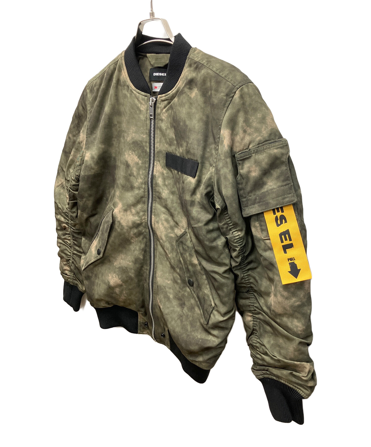 中古・古着通販】DIESEL (ディーゼル) フライトジャケット オリーブ