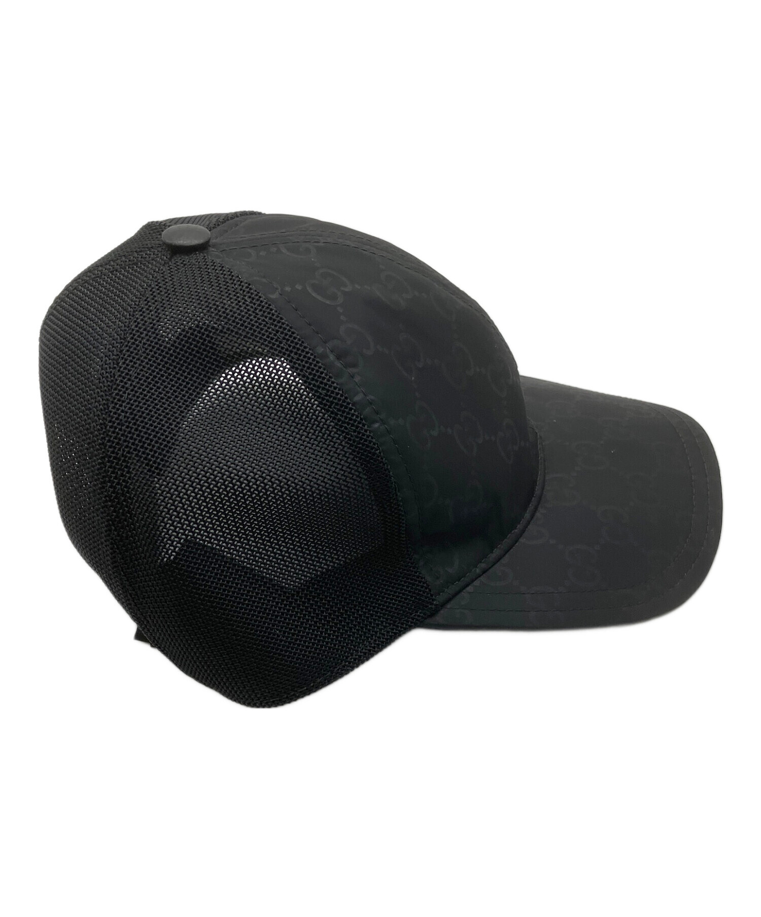 中古・古着通販】GUCCI (グッチ) メッシュキャップ ブラック｜ブランド 