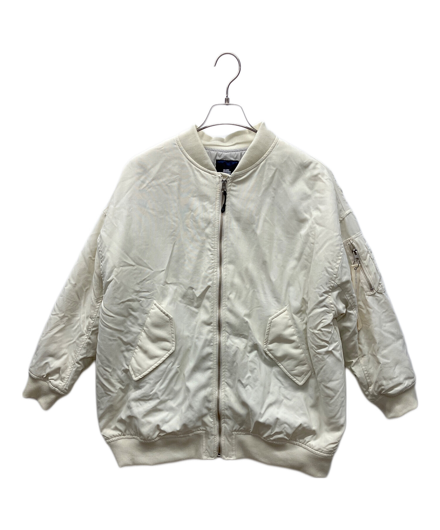 中古・古着通販】niko and (ニコアンド) 中綿ジャケット ベージュ 