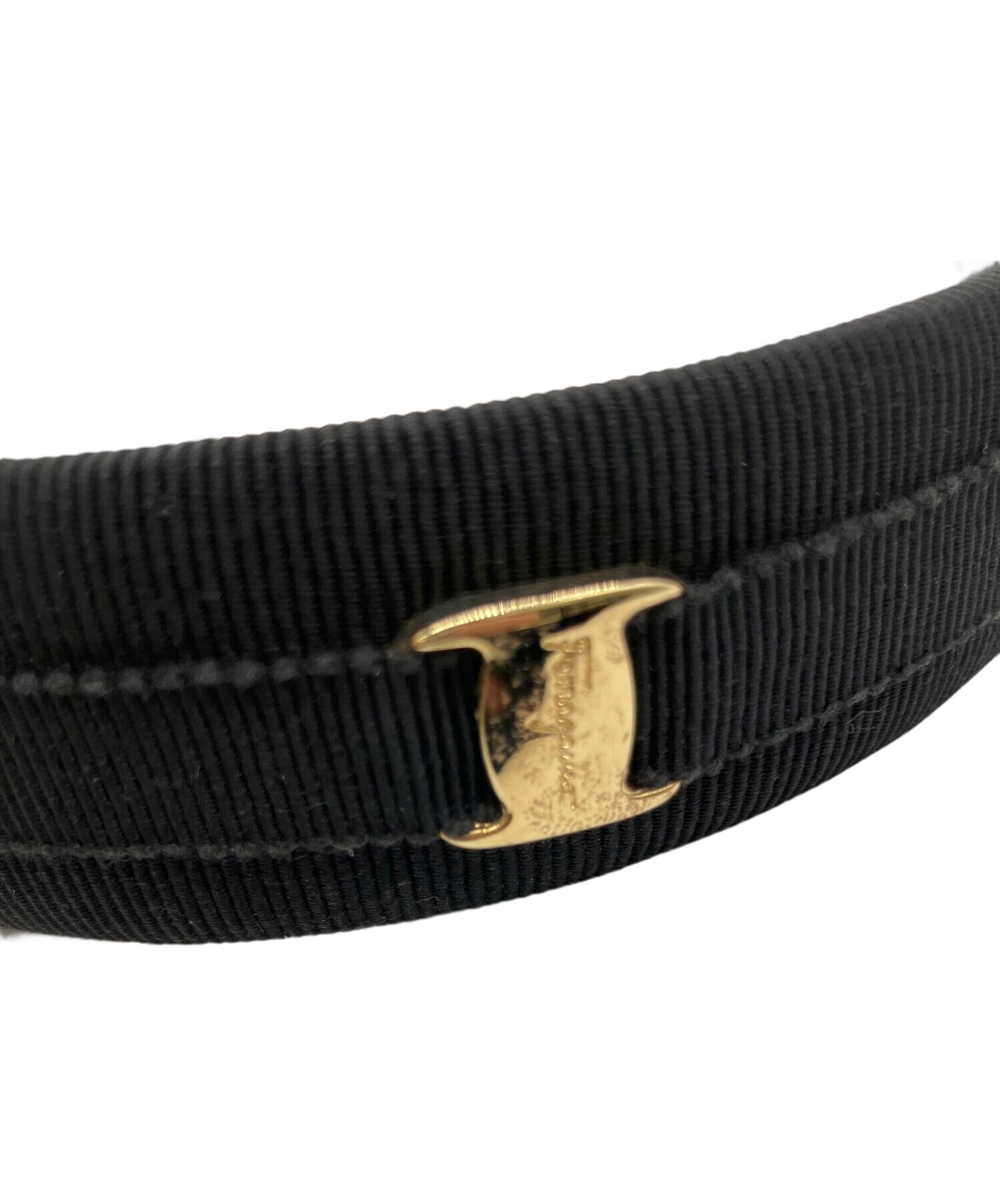 【୨୧ uxt ୨୧様】フェラガモ　カチューシャ 中古・古着通販】Ferragamo (フェラガモ) カチューシャ ブラック