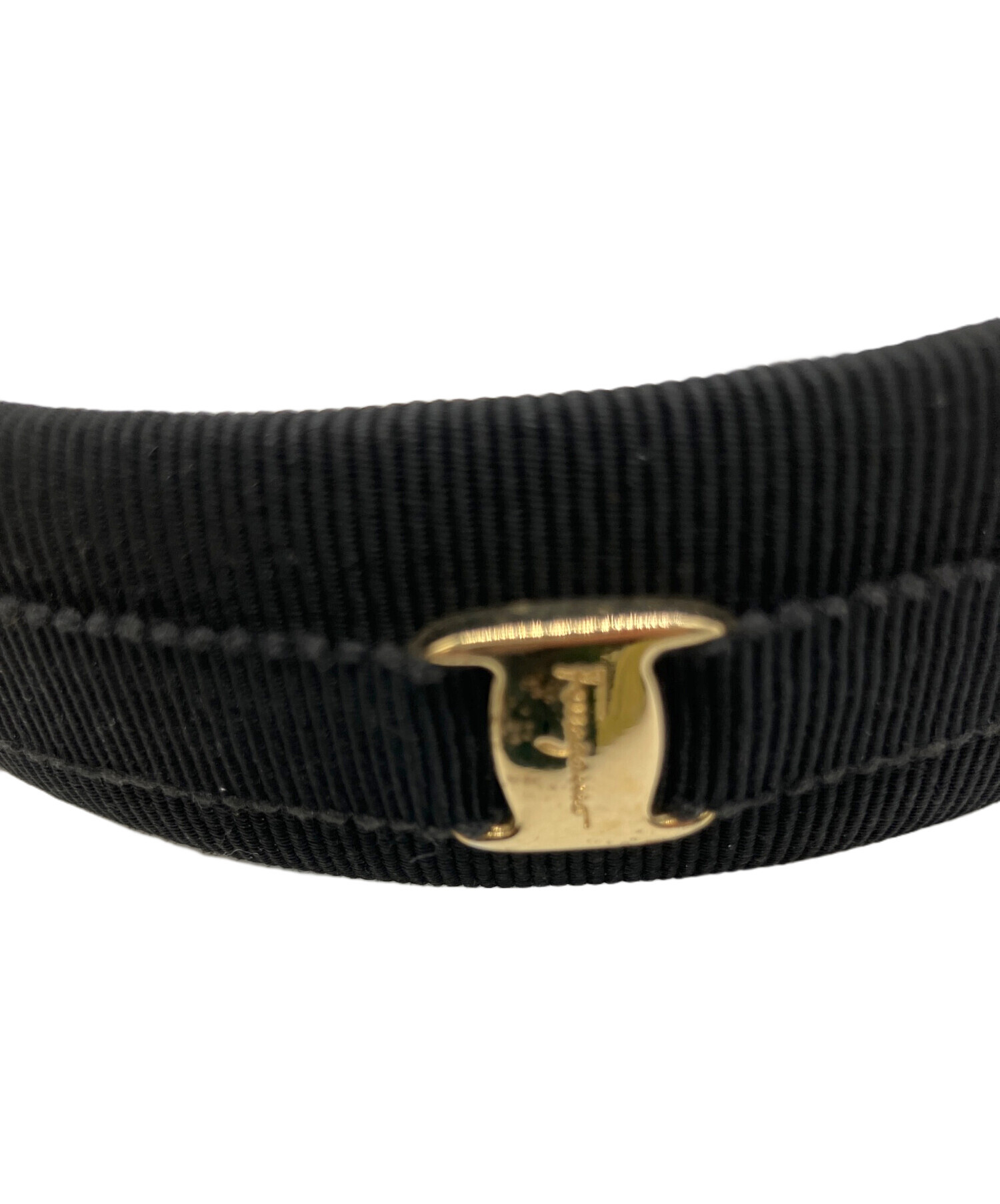 中古・古着通販】Ferragamo (フェラガモ) カチューシャ ブラック