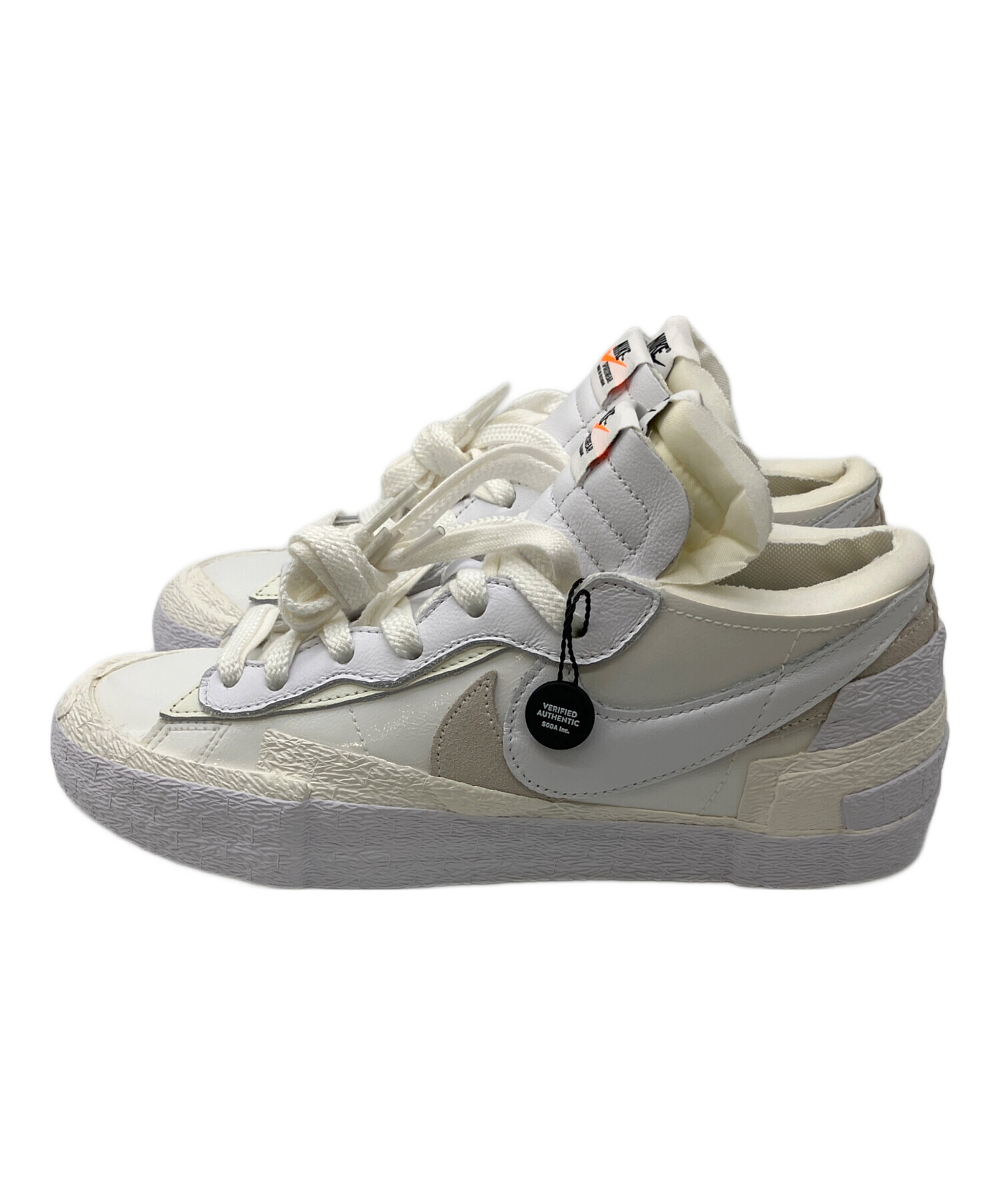 中古・古着通販】NIKE (ナイキ) sacai (サカイ) スニーカー ホワイト 