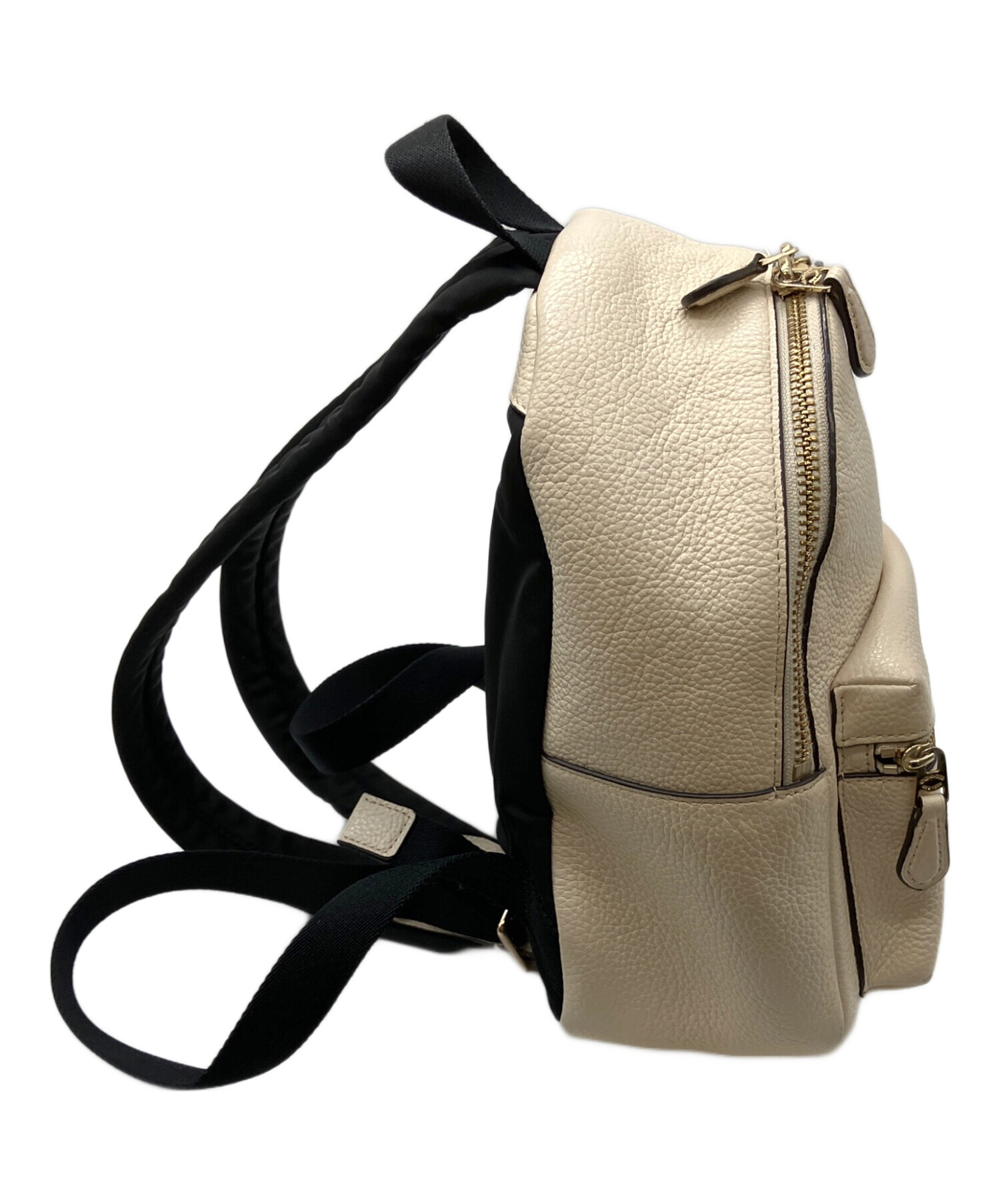 中古・古着通販】COACH (コーチ) ミニリュック アイボリー｜ブランド 