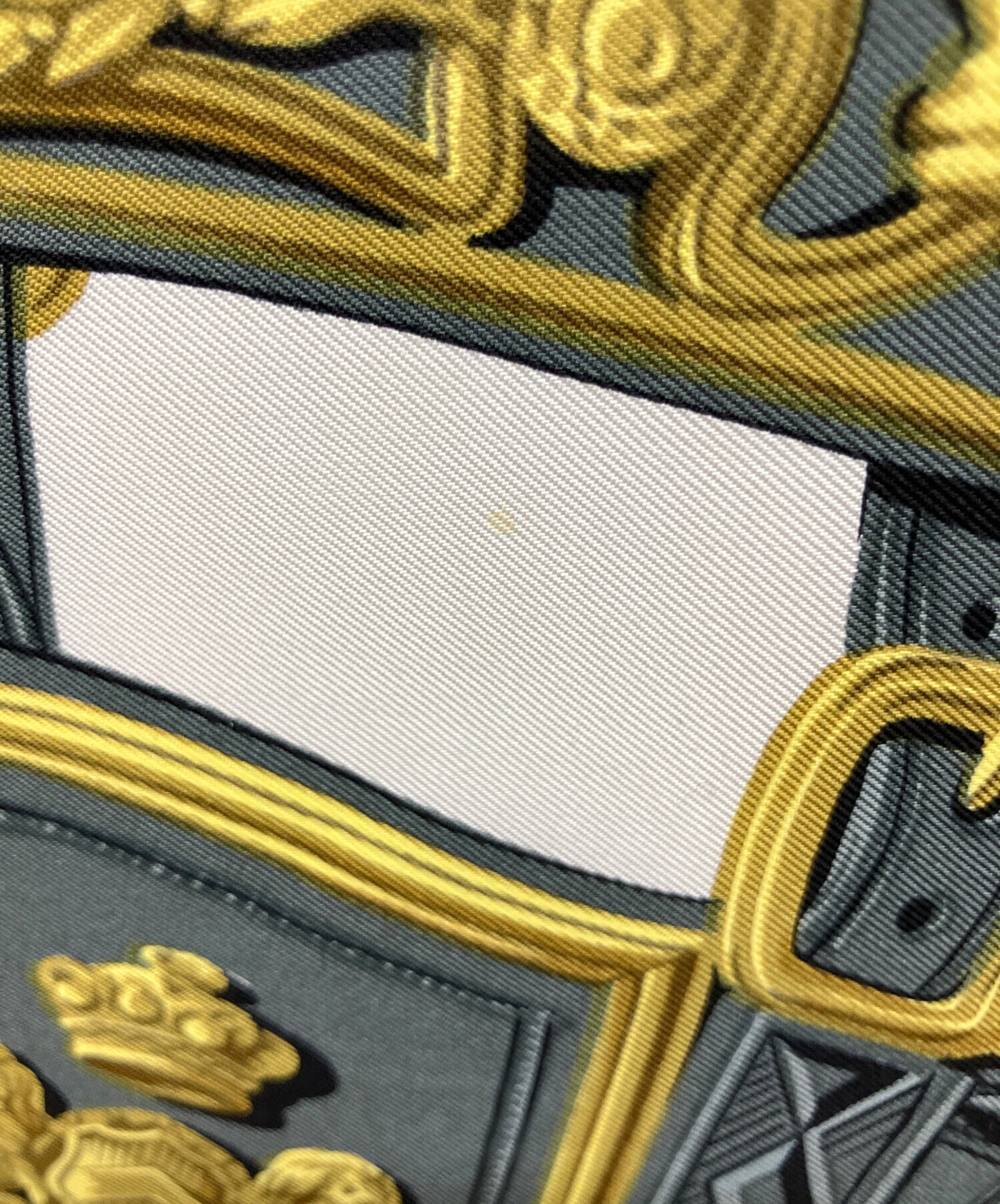 中古・古着通販】HERMES (エルメス) シルクスカーフ レッド×ホワイト