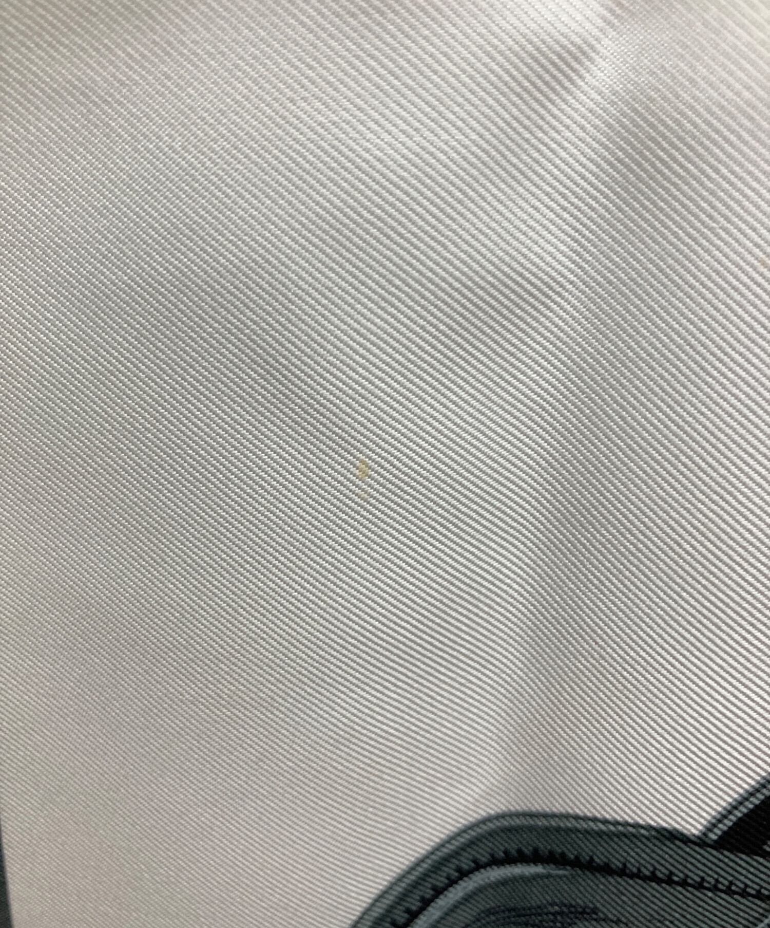 中古・古着通販】HERMES (エルメス) シルクスカーフ レッド×ホワイト