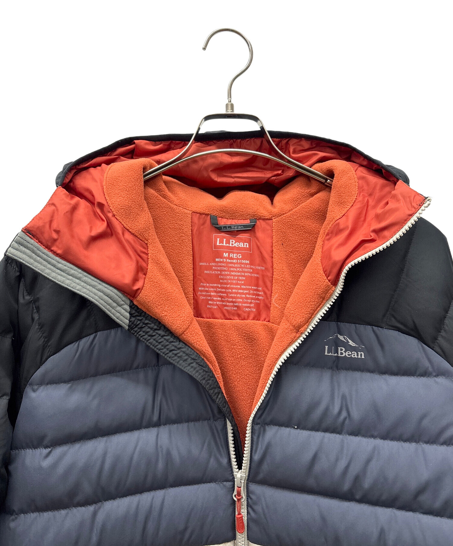 中古・古着通販】L.L.Bean (エルエルビーン) ダウンジャケット グレー 